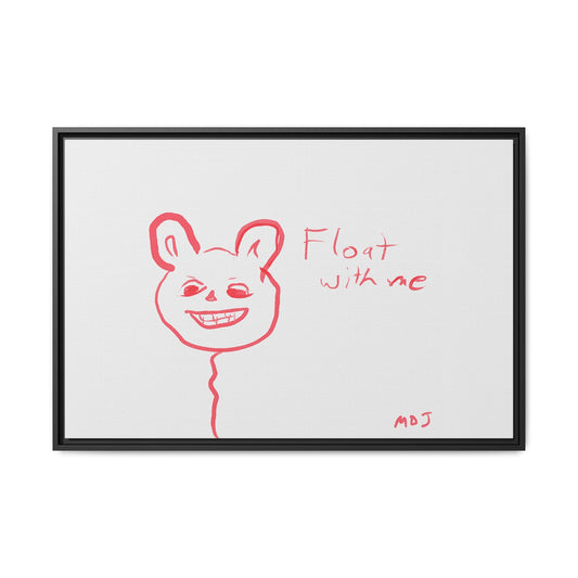 Float with Me | Framed Canvas