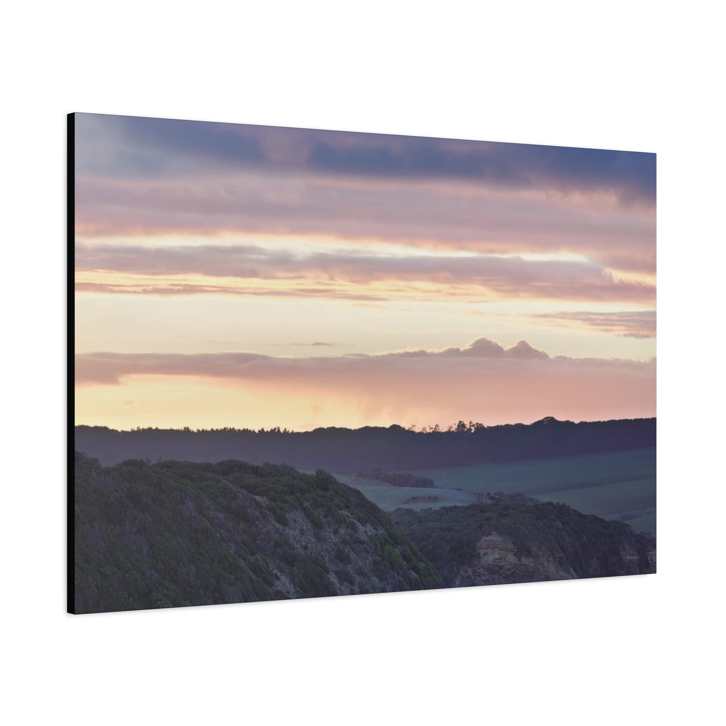Winter Sunrise on the Mornington Peninsula 6239 - Thick Matte Canvas Print