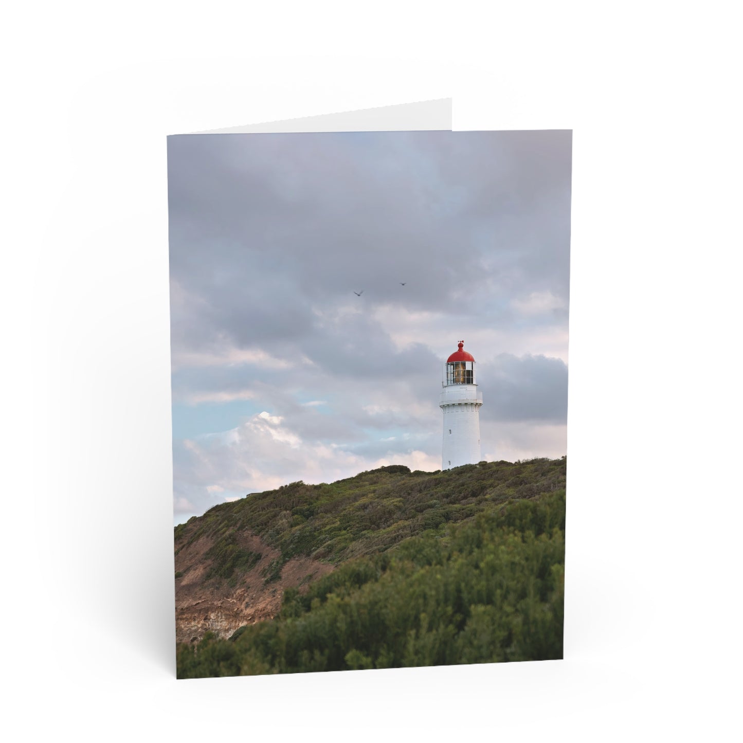 Cape Schank Lighthouse in Winter Light 6286 - Greeting Card