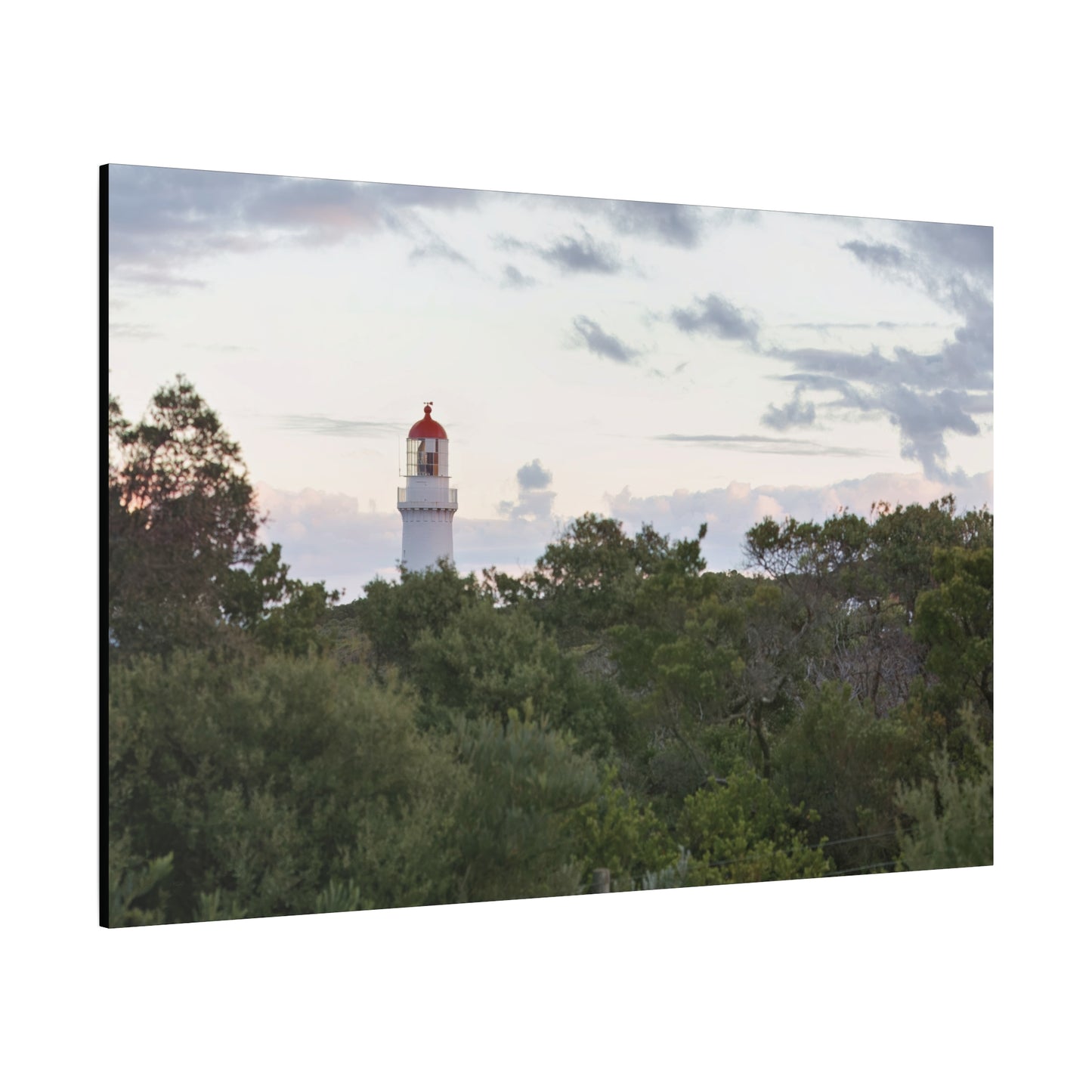 Cape Schank Lighthouse on a Winter Morning 6279 - Thick Matte Canvas Print
