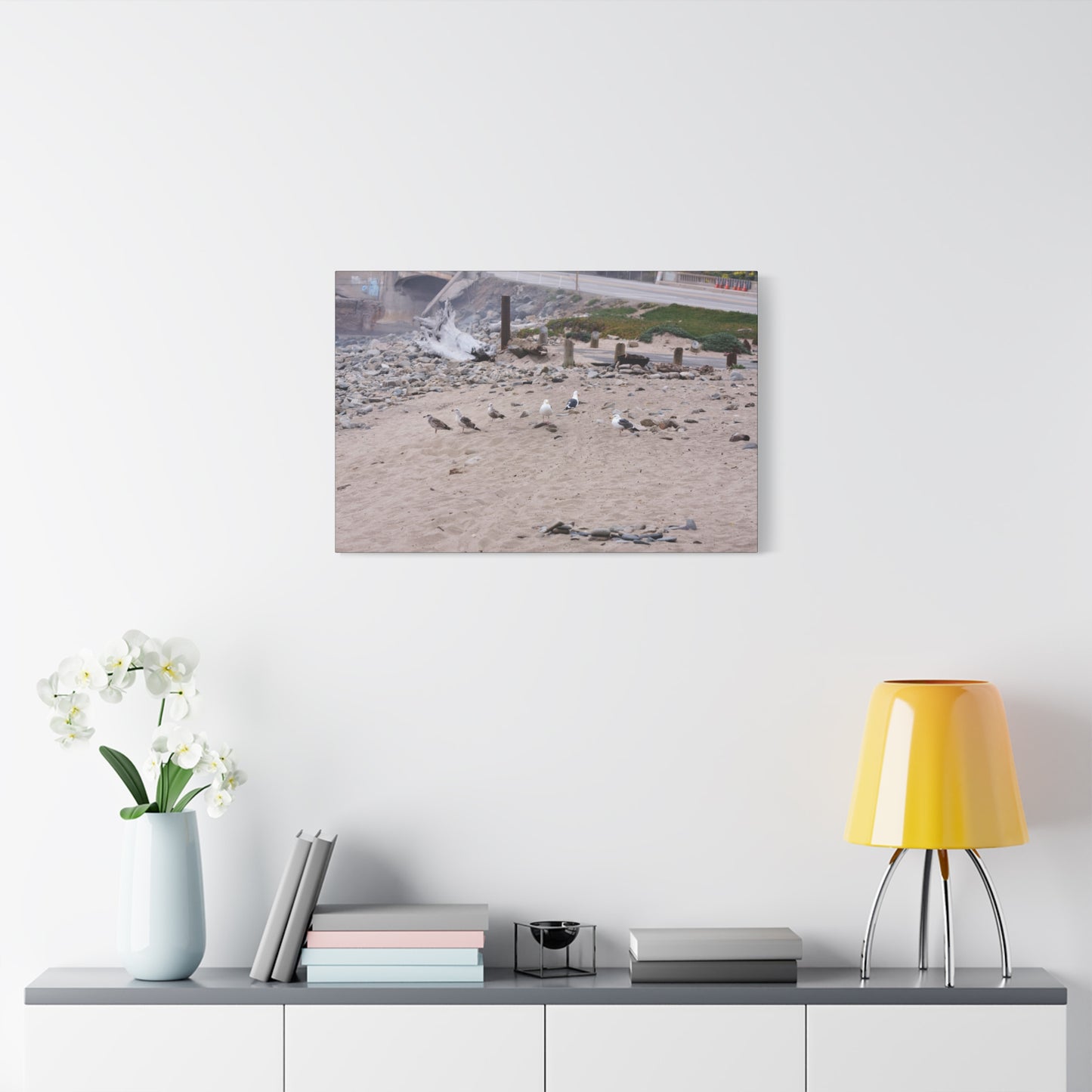 California Shoreline Escape 4275 - Thick Matte Canvas Print