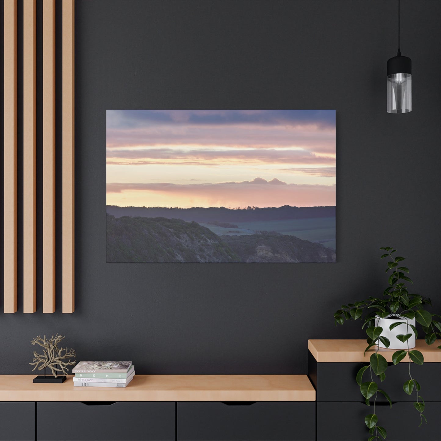 Winter Sunrise on the Mornington Peninsula 6239 - Thick Matte Canvas Print