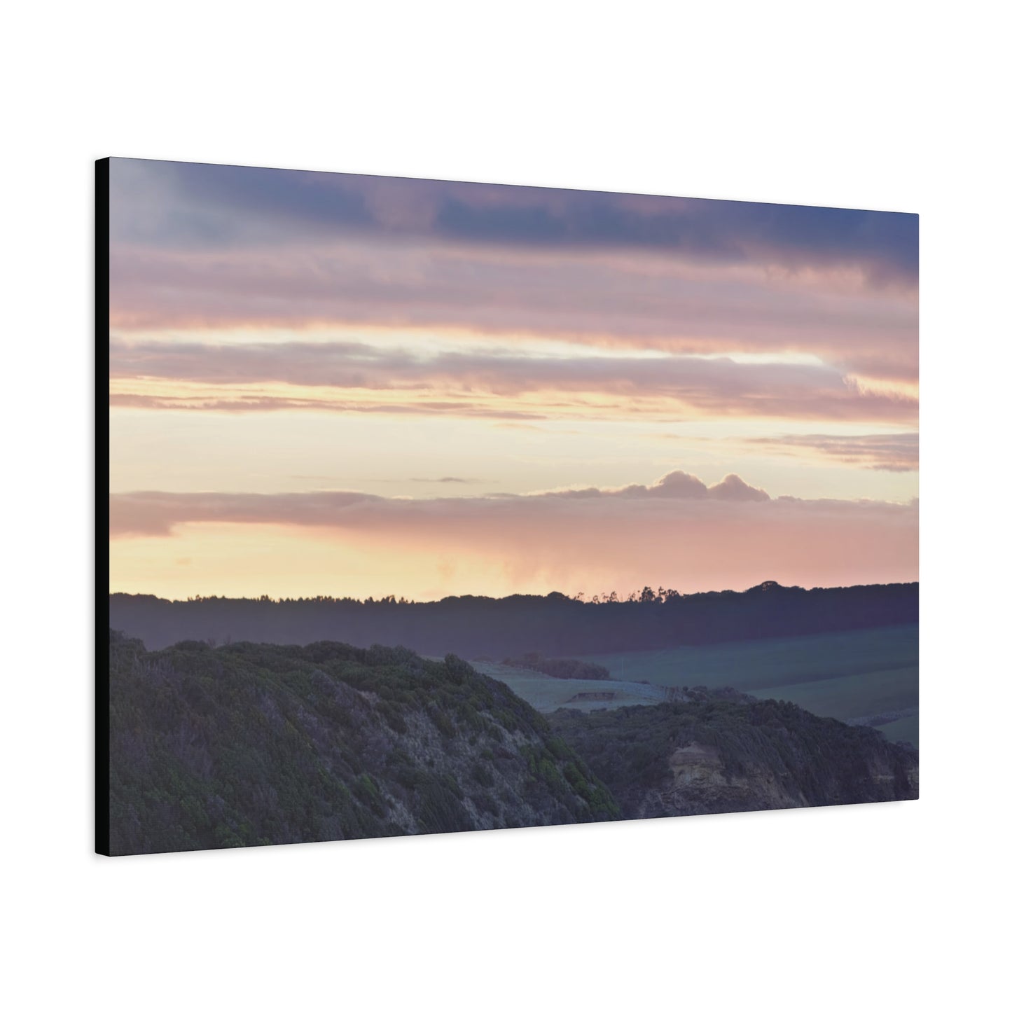 Winter Sunrise on the Mornington Peninsula 6239 - Thick Matte Canvas Print