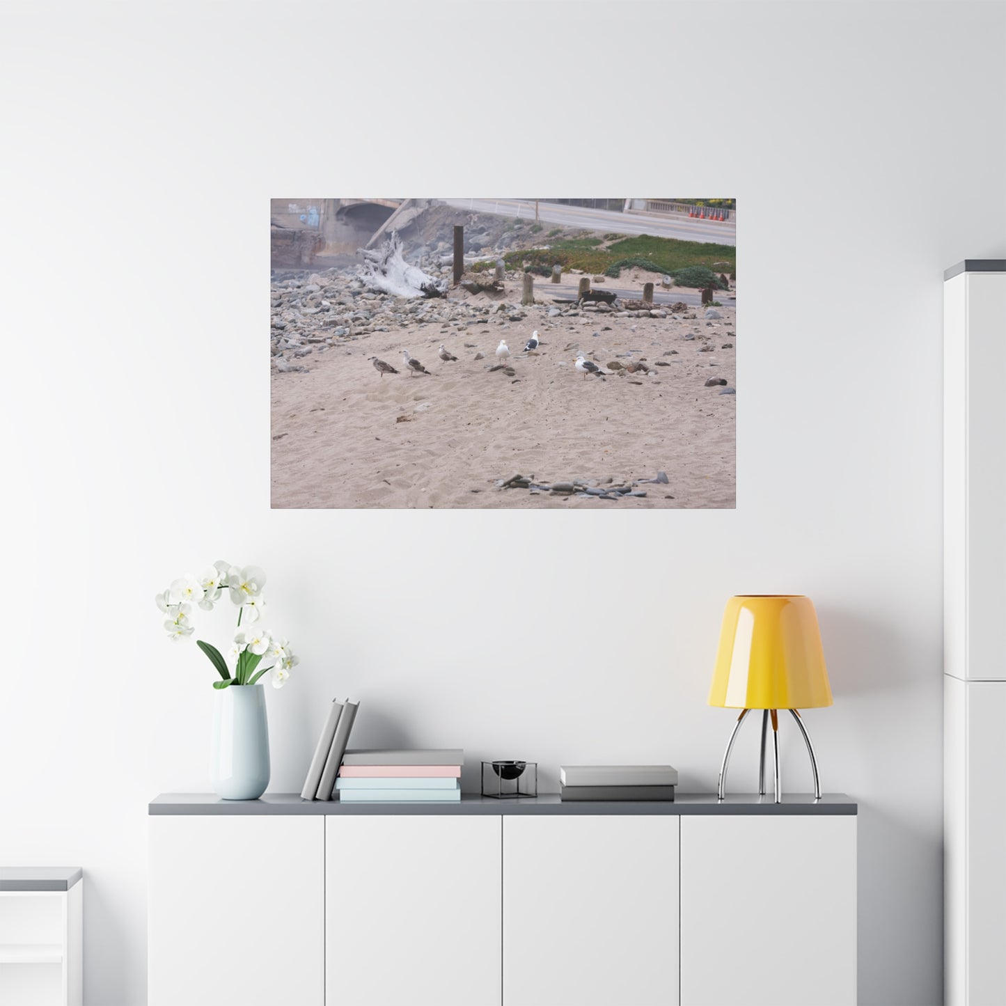 California Shoreline Escape 4275 - Thick Matte Canvas Print