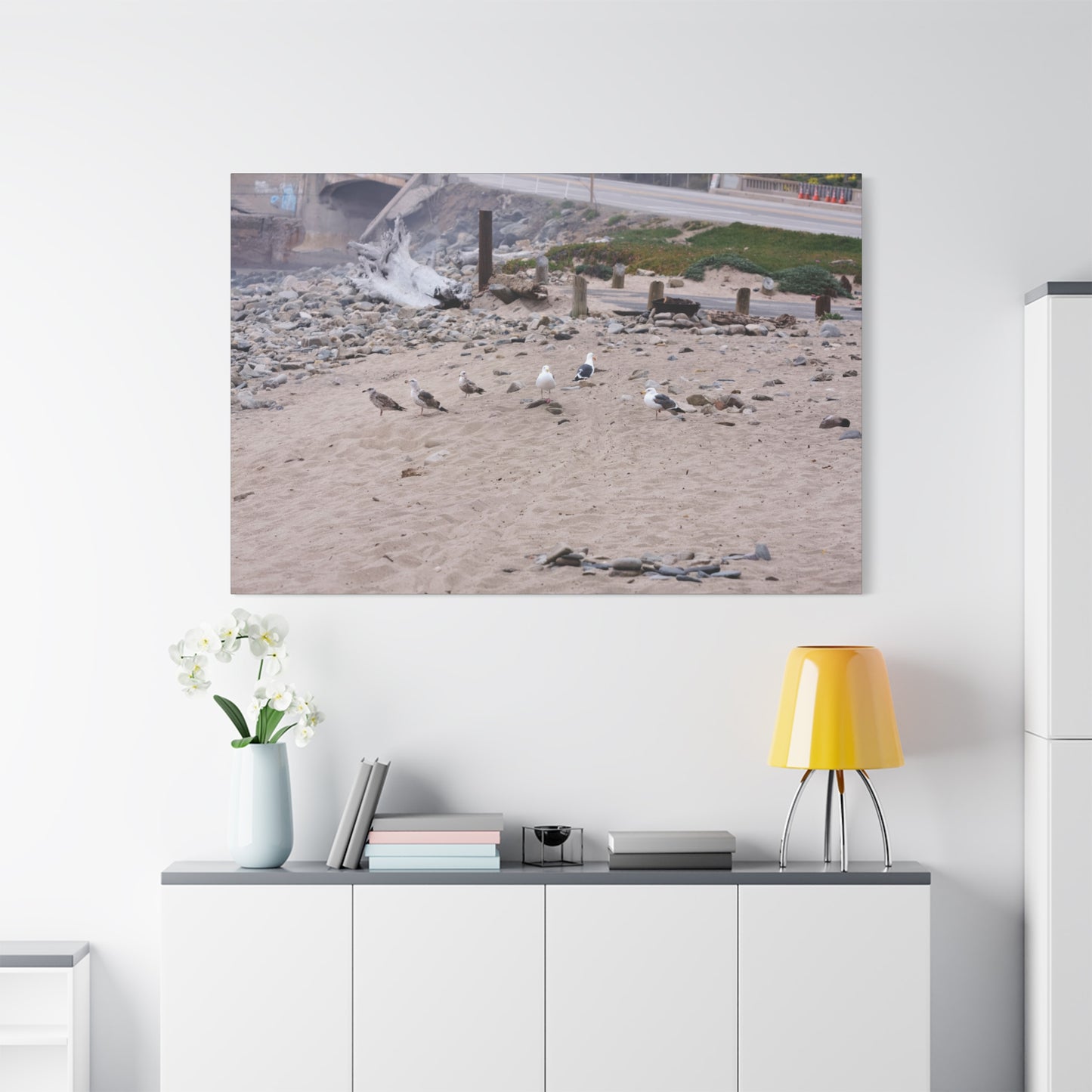 California Shoreline Escape 4275 - Thick Matte Canvas Print