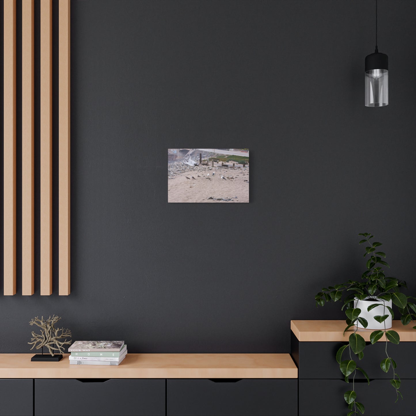 California Shoreline Escape 4275 - Thick Matte Canvas Print
