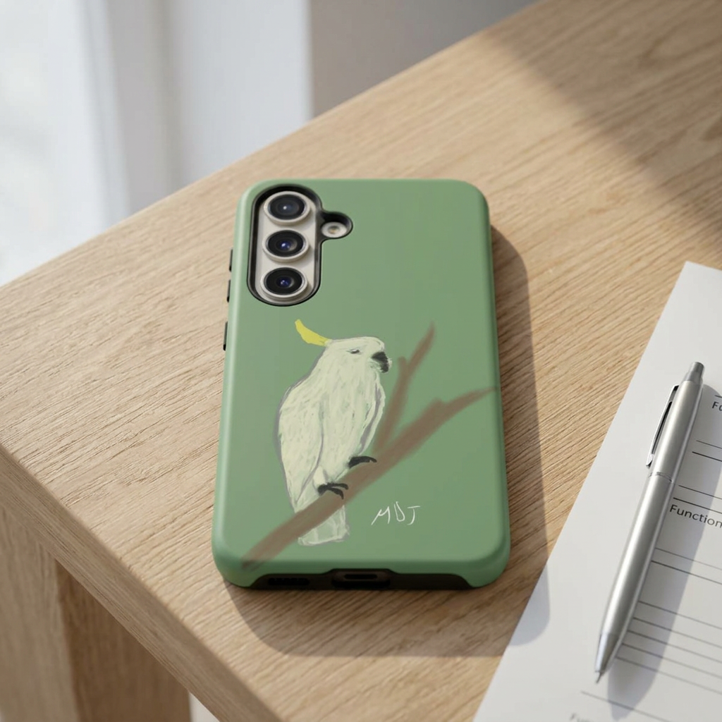 Perroquet Charme | Coque de protection double couche