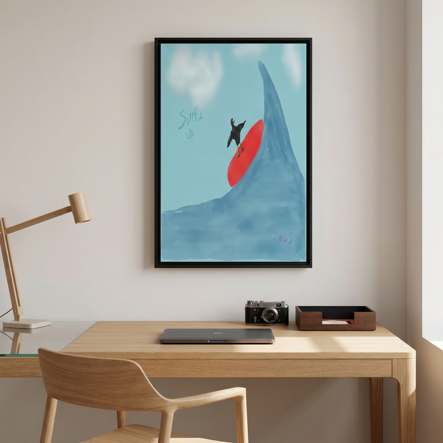 Surf’s Up | The Framed Canvas Deployment