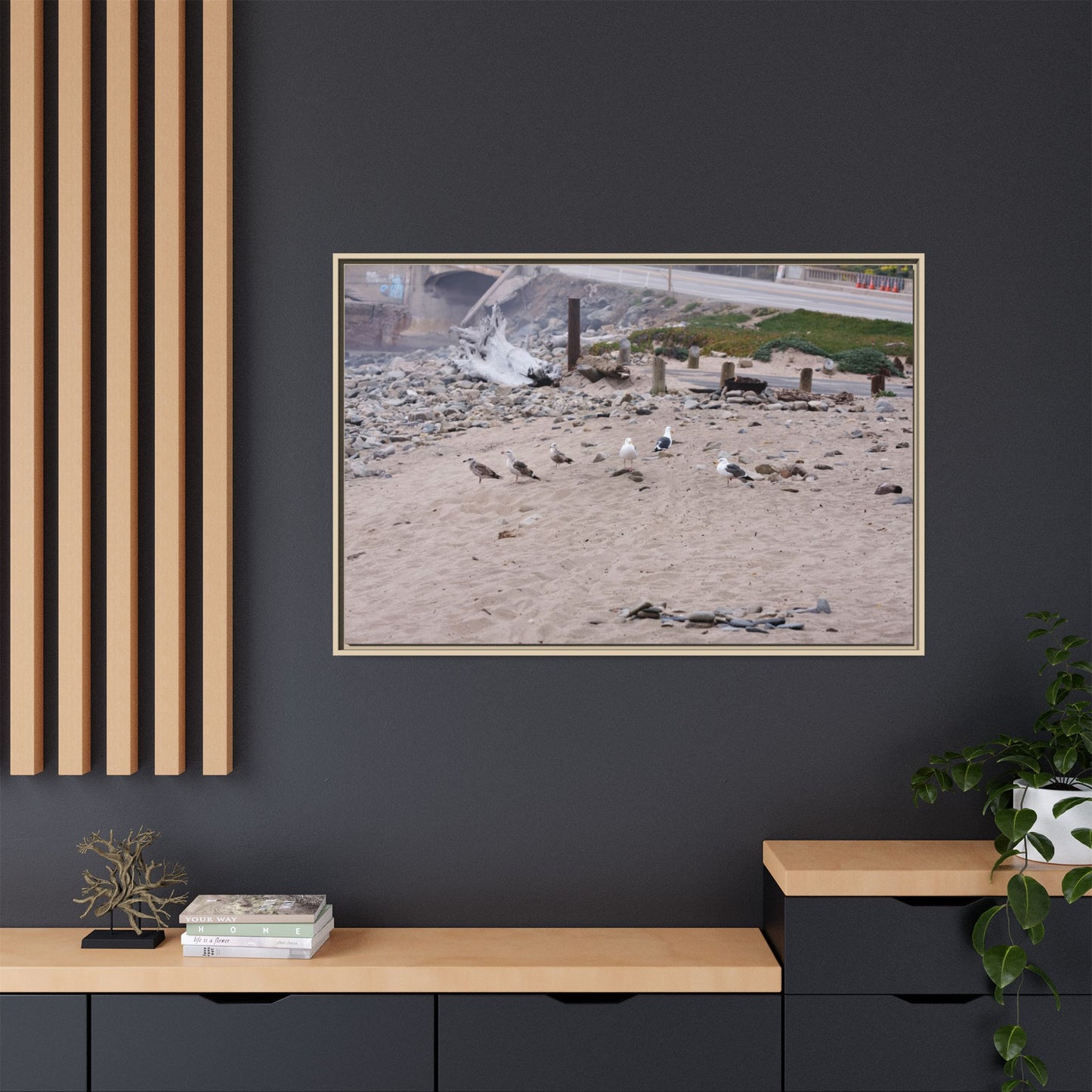 California Shoreline Escape [4275] | Framed Canvas
