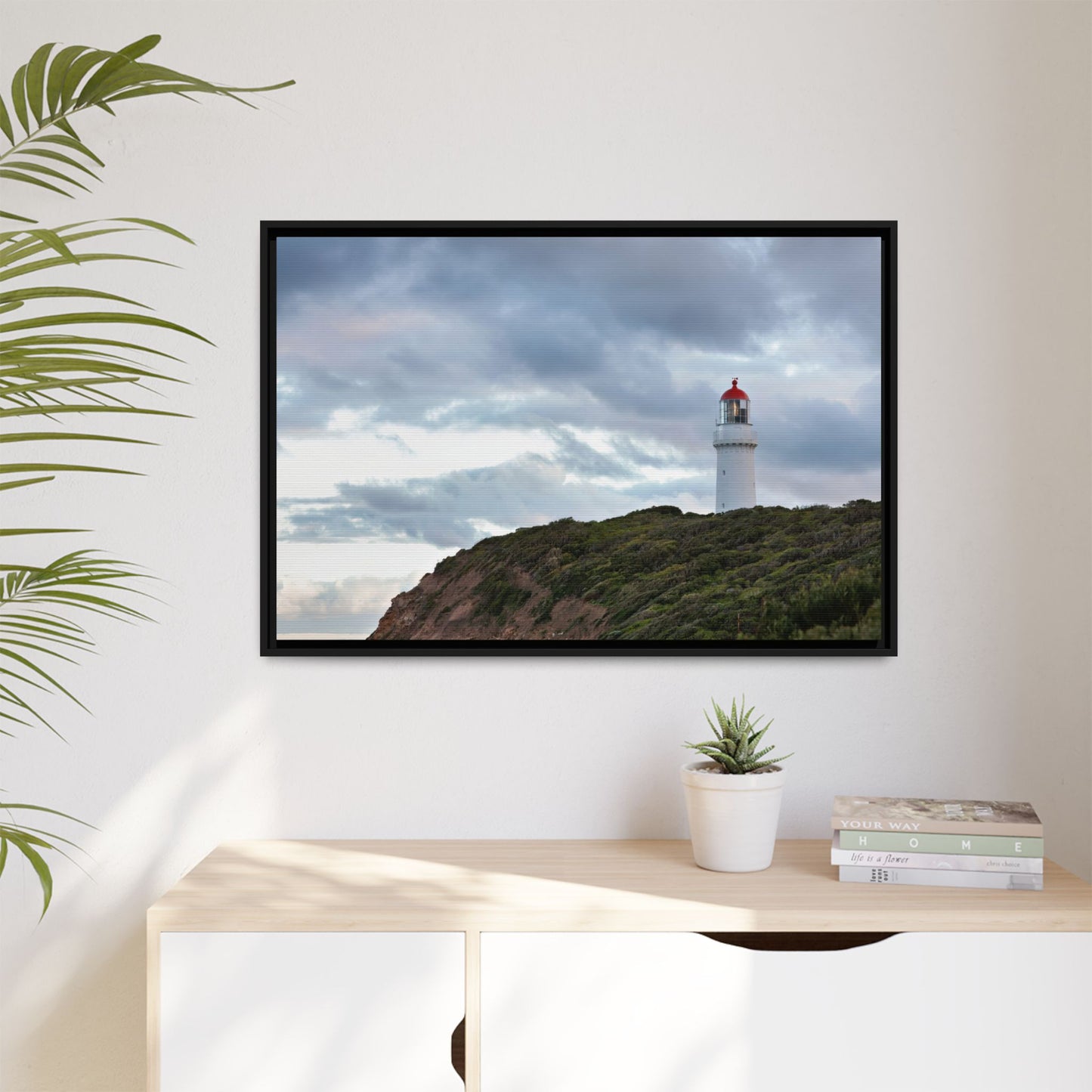 Phare de Cape Schanck par un matin d'hiver [6287] | Toile Encadrée