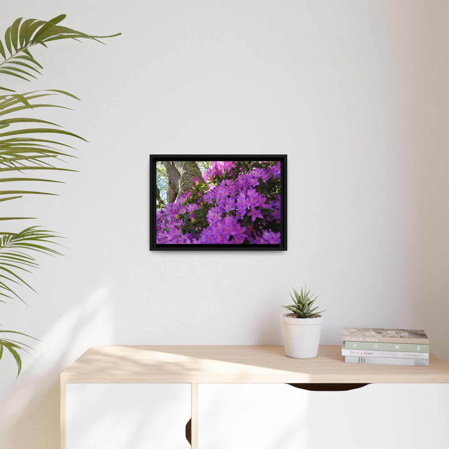Azaleas in Bloom [3011] | Framed Canvas