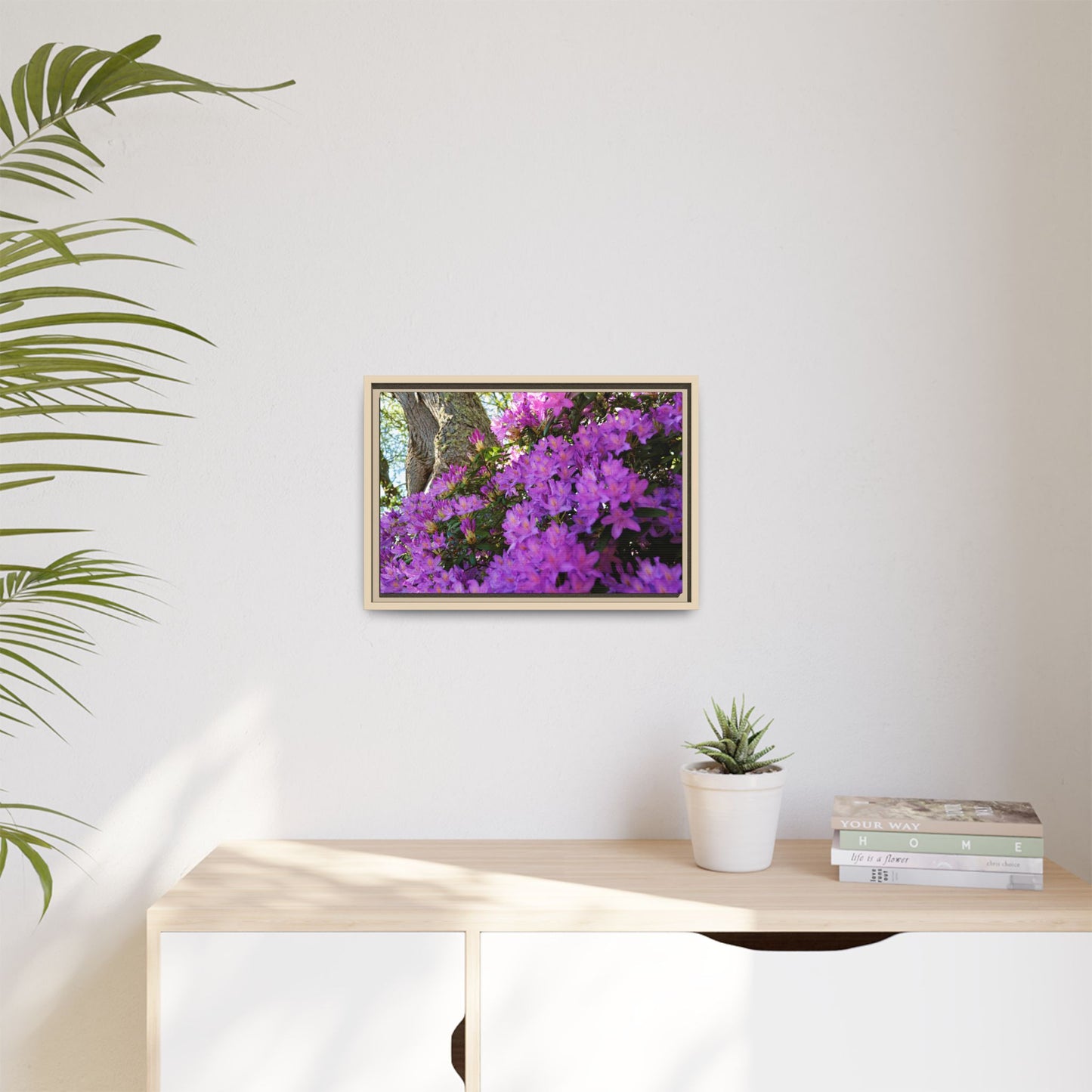 Azaleas in Bloom [3011] | Framed Canvas