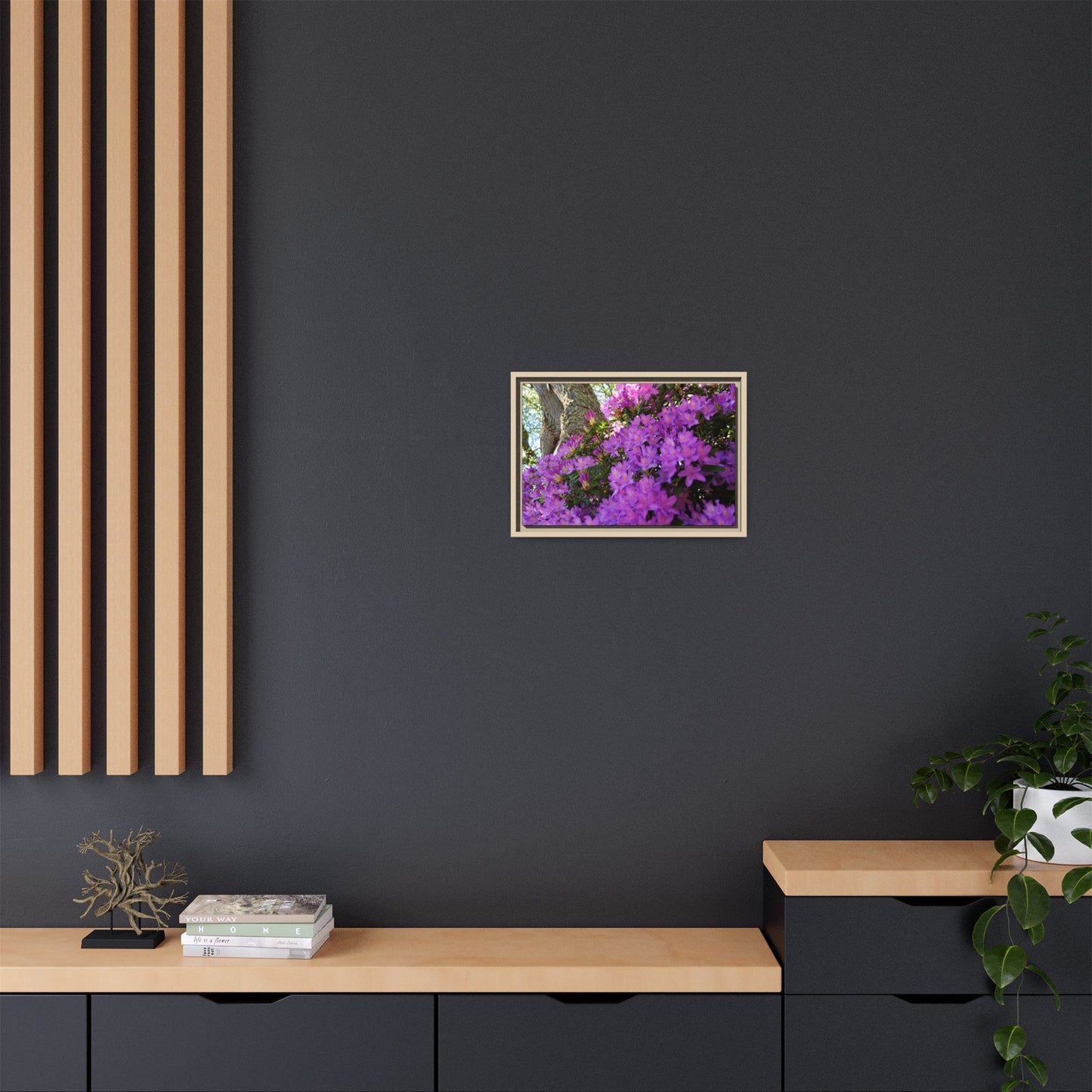 Azaleas in Bloom [3011] | Framed Canvas