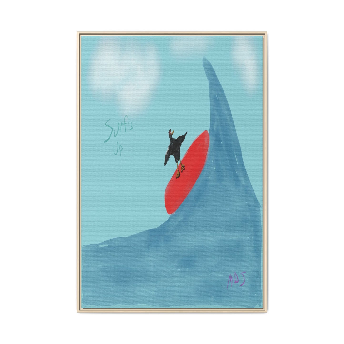 Surf’s Up | The Framed Canvas Deployment