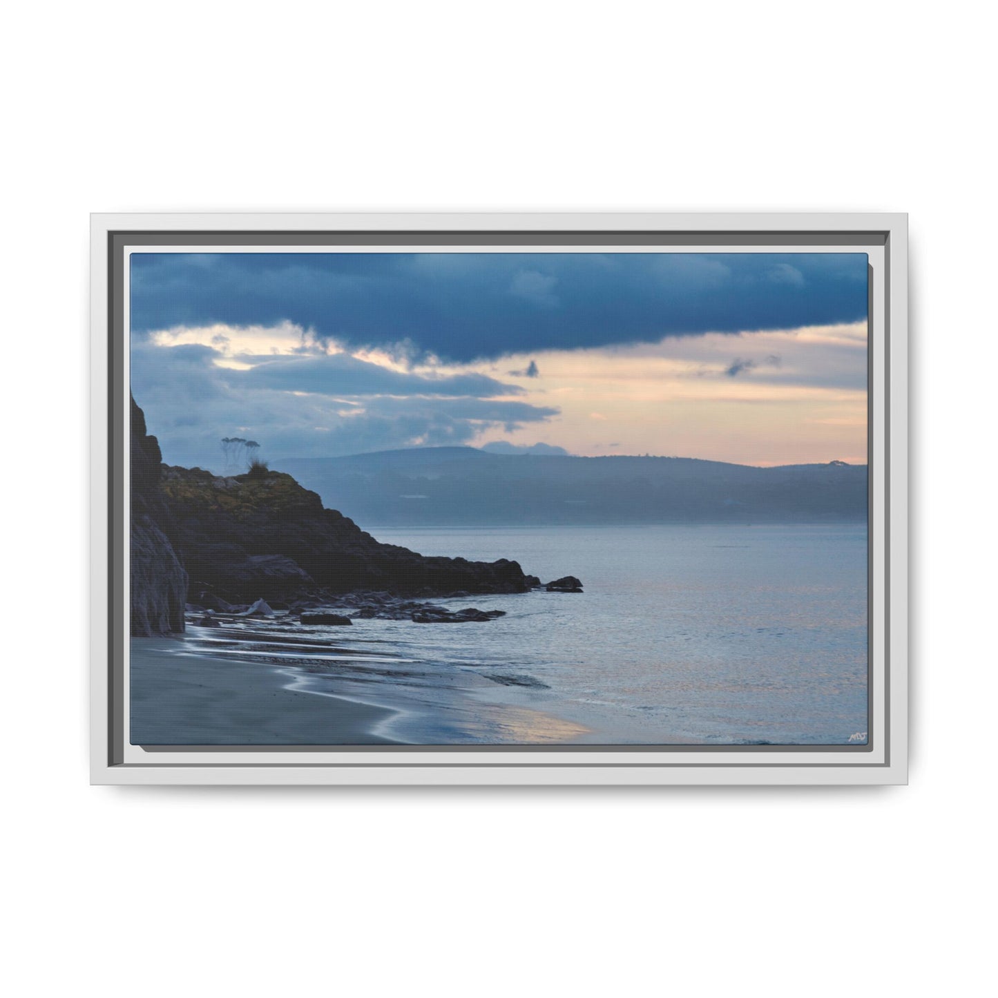 Winter Calm at Waterloo Beach [6711] | The Framed Canvas Deployment