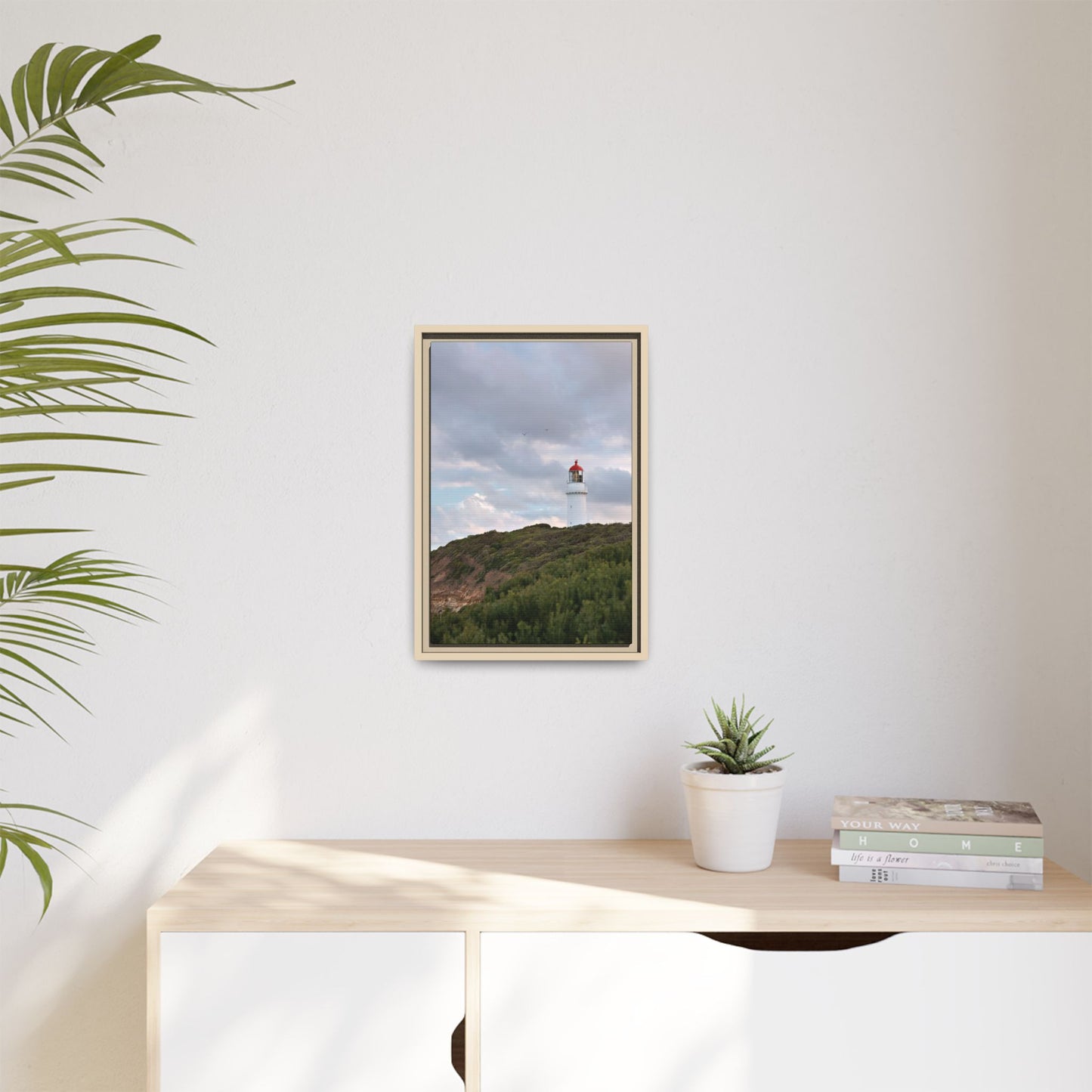 Cape Schank Lighthouse in Winter Light [6286] | Framed Canvas