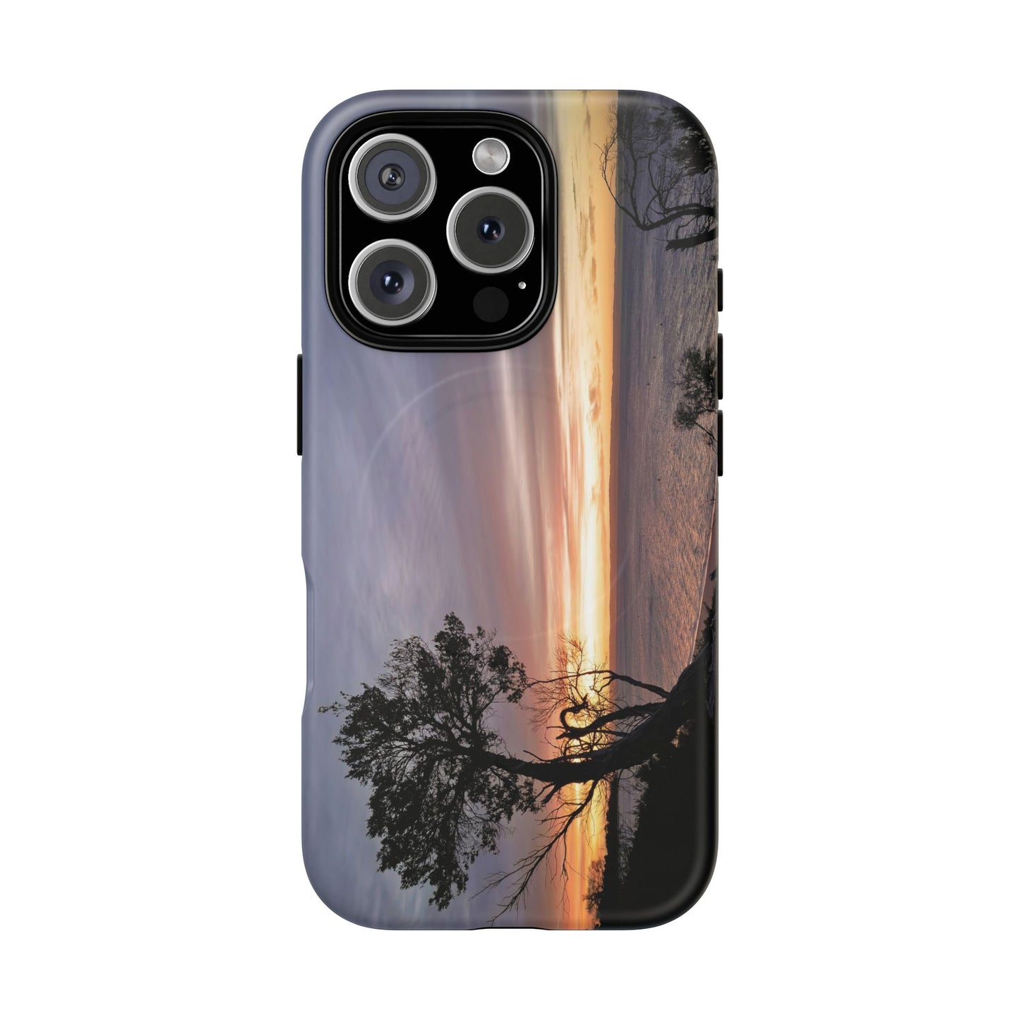 A Tranquil Evening: The Sunset Over Cowes - Tough Magnetic Cases