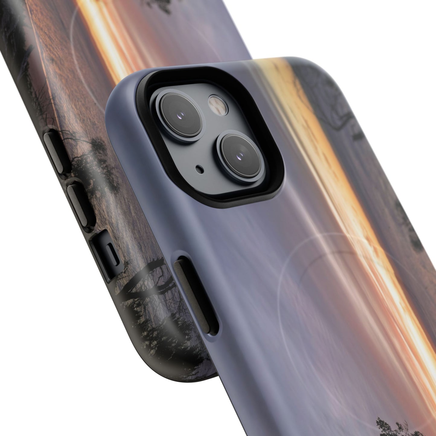 A Tranquil Evening: The Sunset Over Cowes - Tough Magnetic Cases