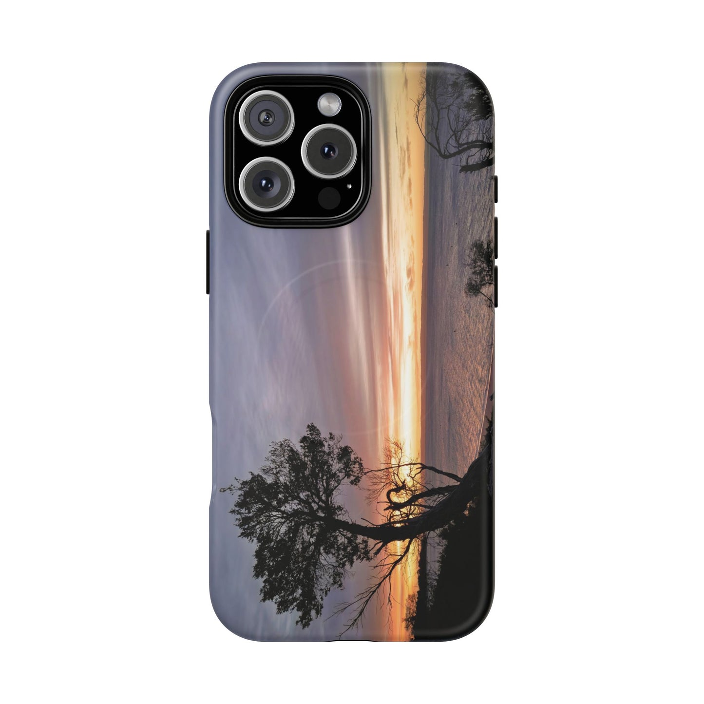 A Tranquil Evening: The Sunset Over Cowes - Tough Magnetic Cases