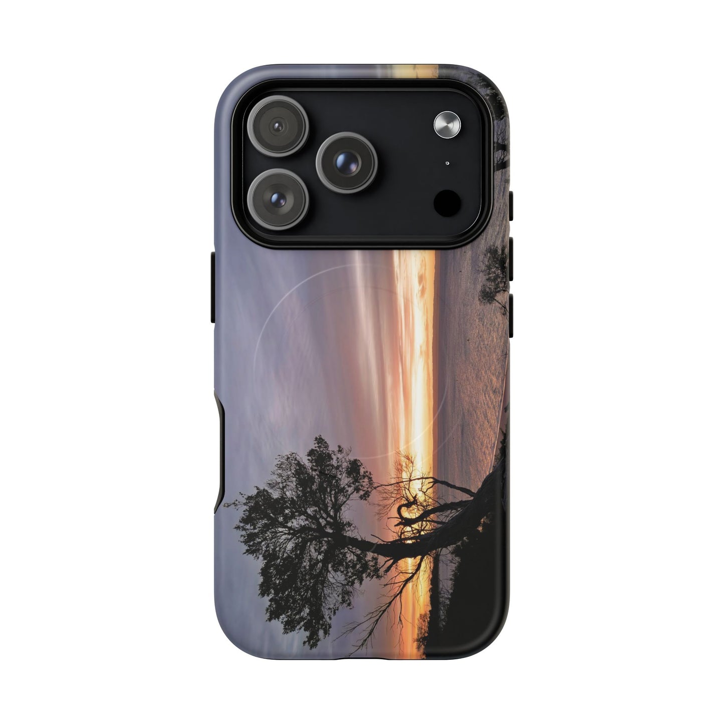 A Tranquil Evening: The Sunset Over Cowes - Tough Magnetic Cases