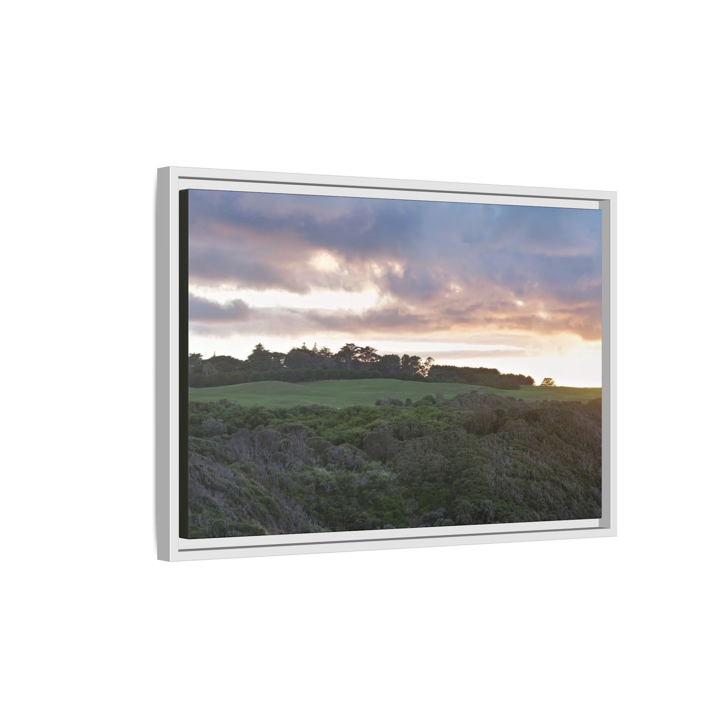 Winter Sunrise on the Mornington Peninsula [6268] | Framed Canvas