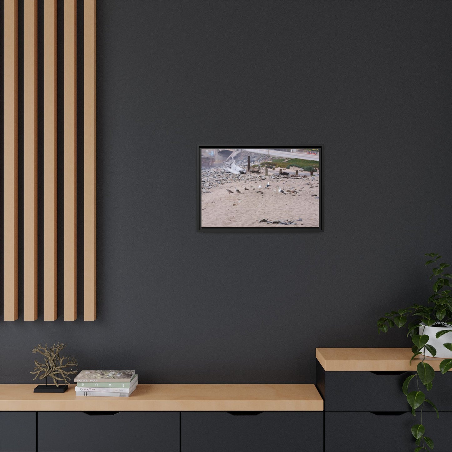California Shoreline Escape [4275] | Framed Canvas