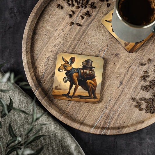 Steampunk Kangaroo 2 - Coasters