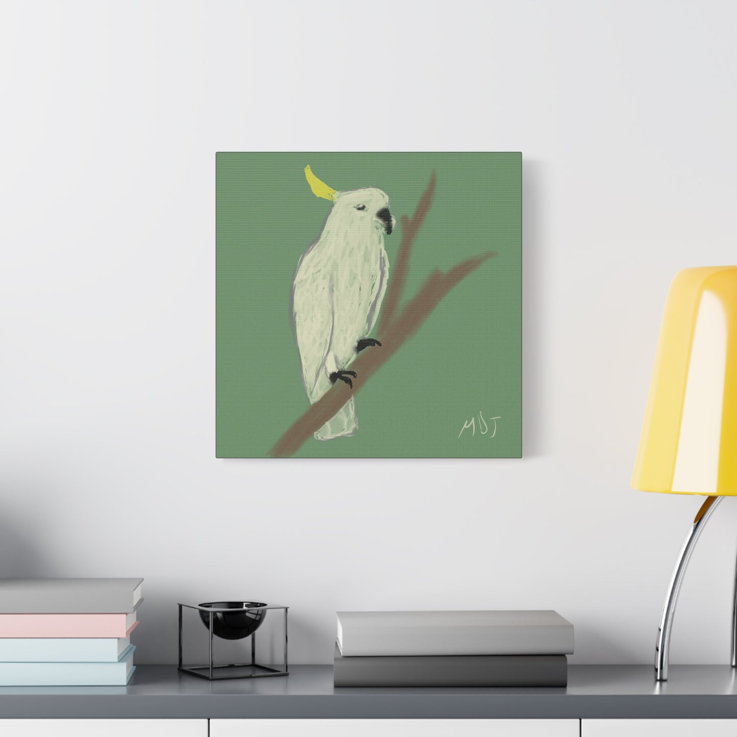Cockatoo Charm - Canvas Print