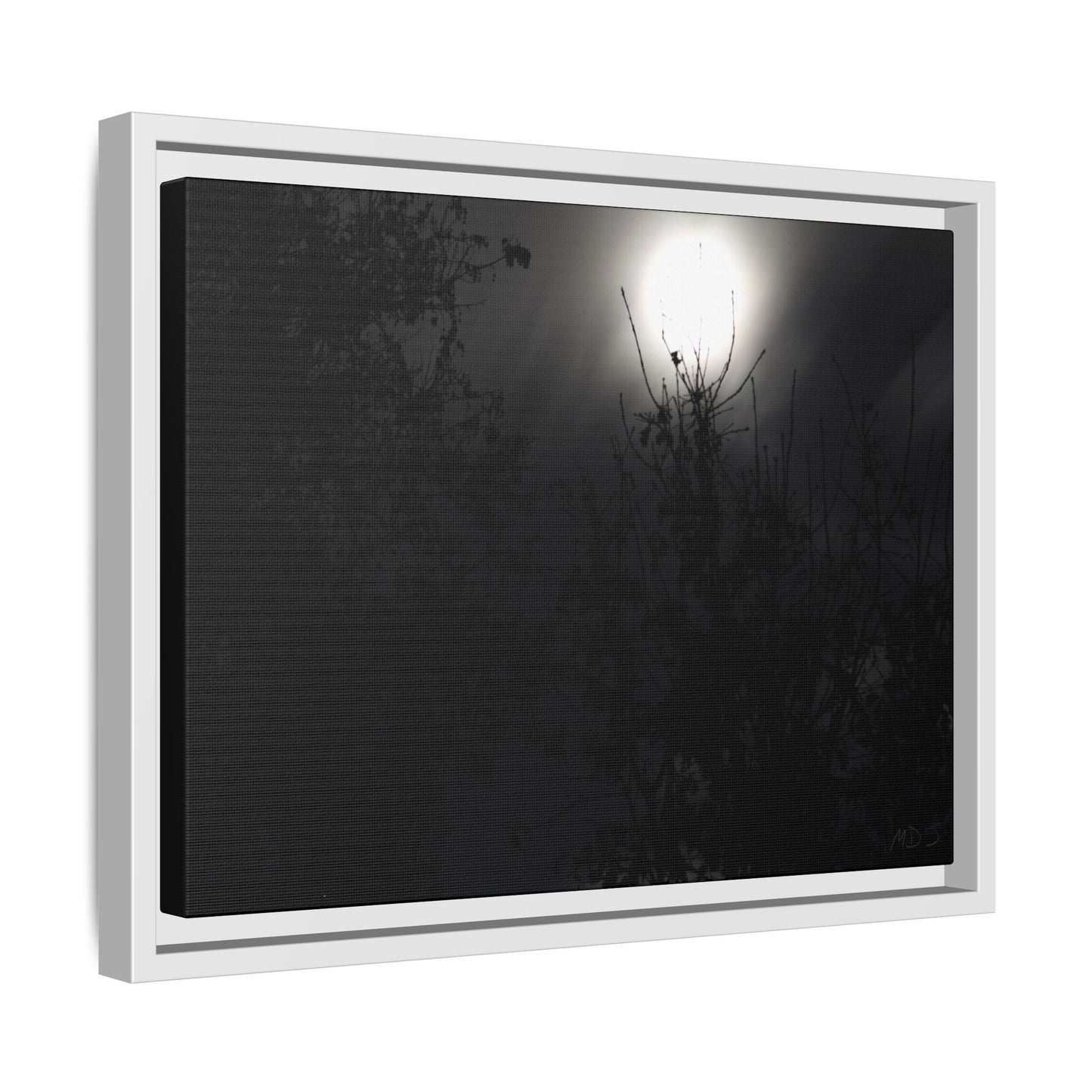 A Dance of Shadows Beneath the Moonlight [28] | Framed Canvas