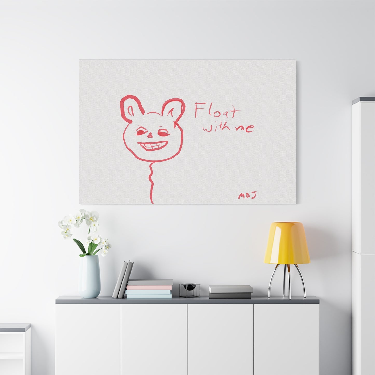 Float with Me - Canvas Print