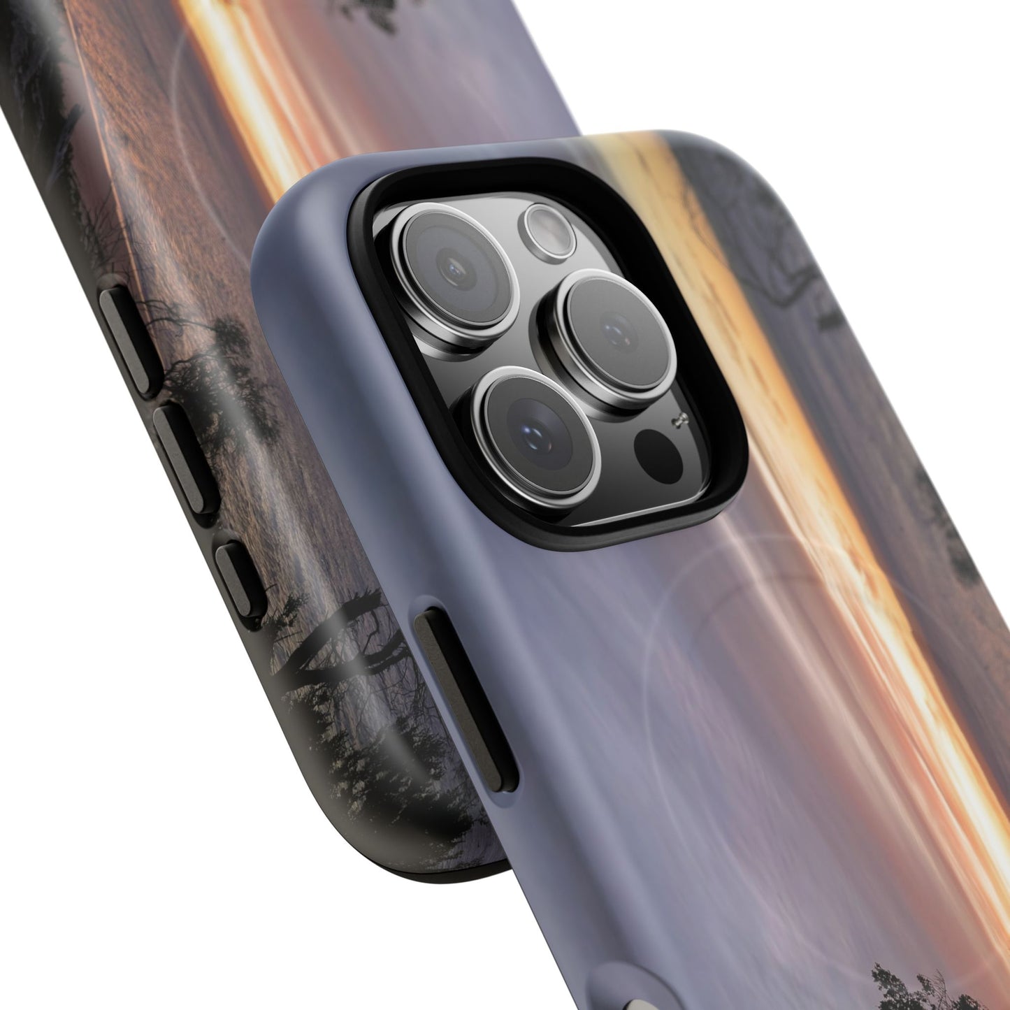 A Tranquil Evening: The Sunset Over Cowes - Tough Magnetic Cases