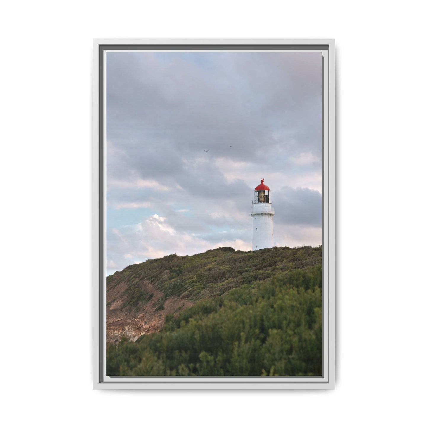 Cape Schank Lighthouse in Winter Light [6286] | Framed Canvas