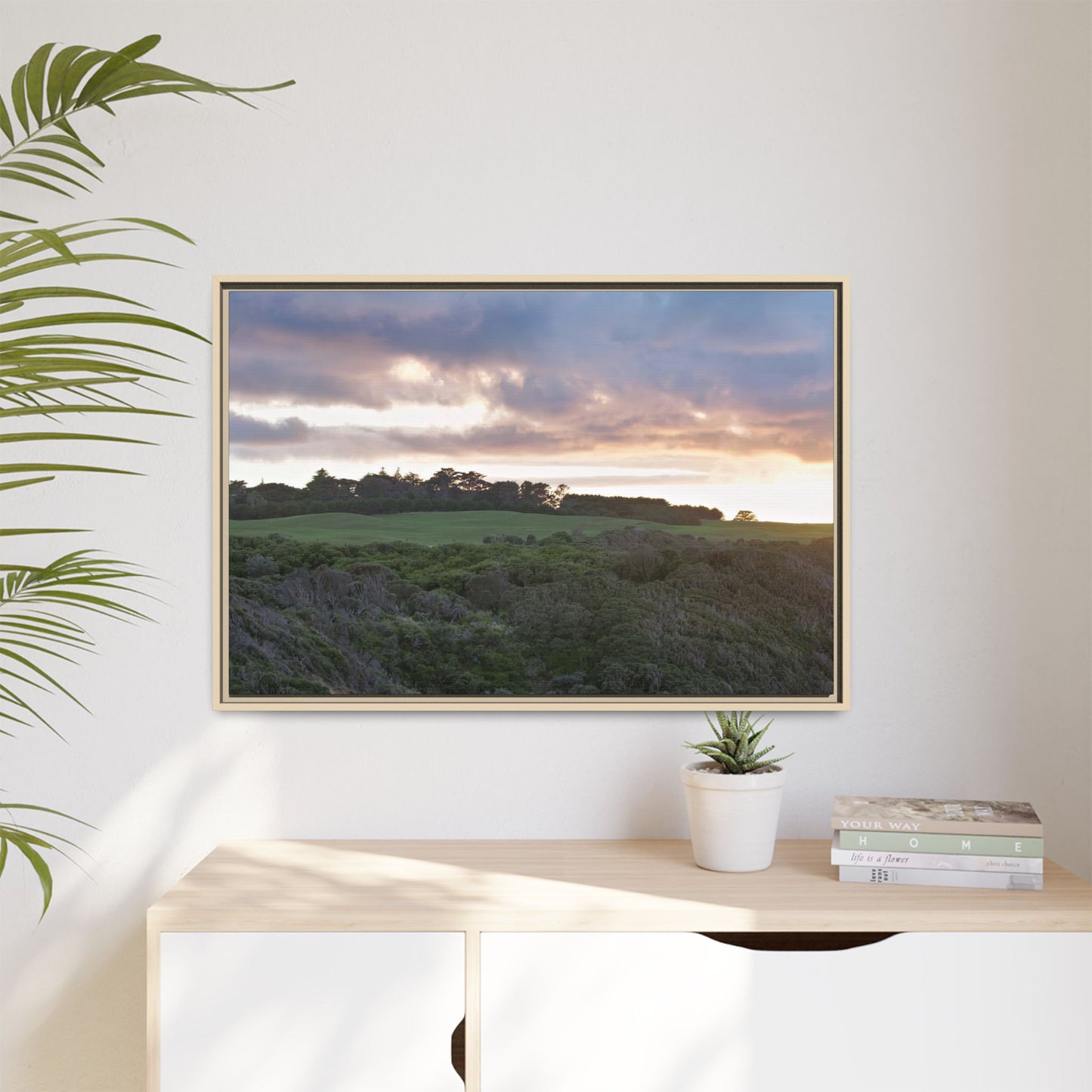 Winter Sunrise on the Mornington Peninsula [6268] | Framed Canvas