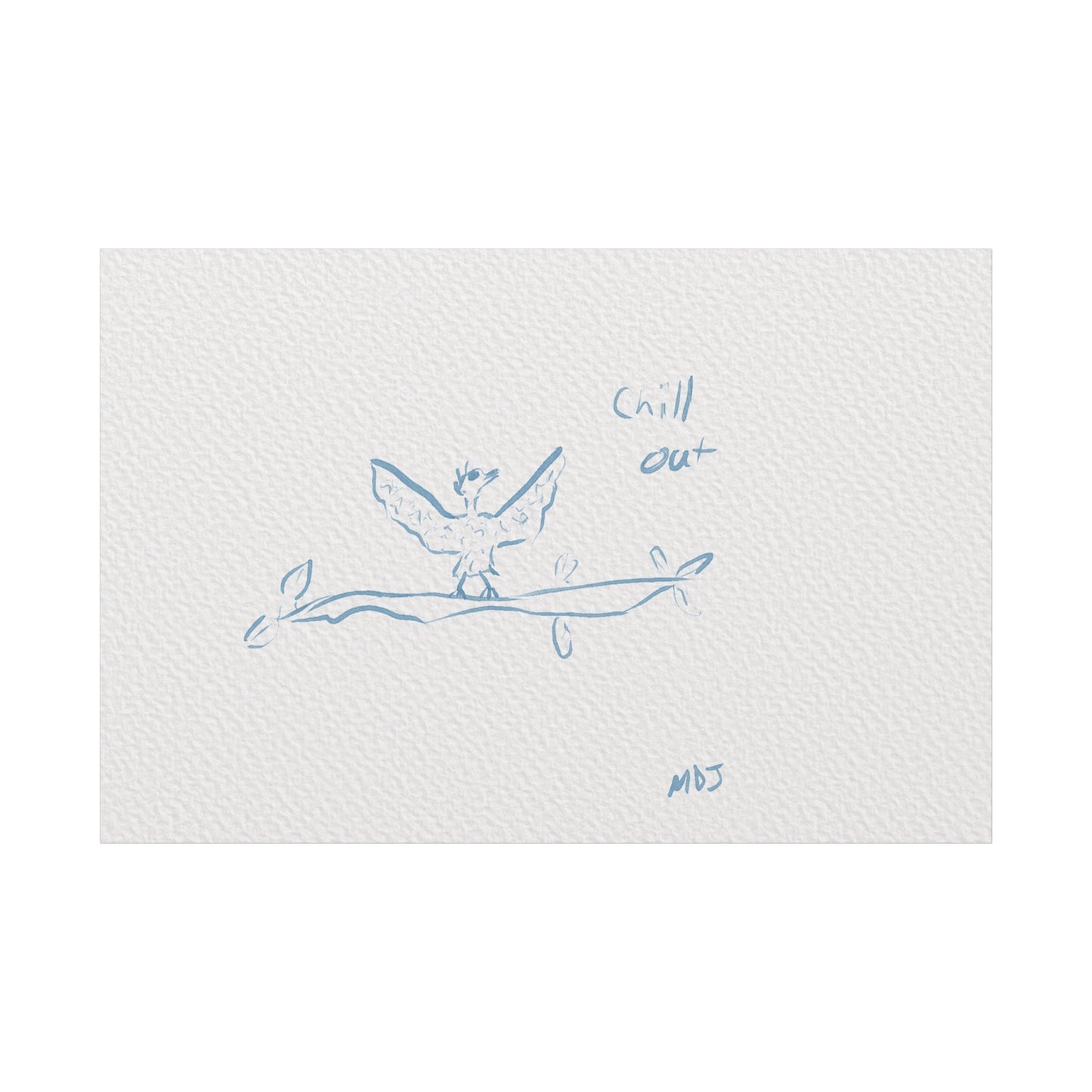 Chill Out Bird | The Stretched Canvas Deployment