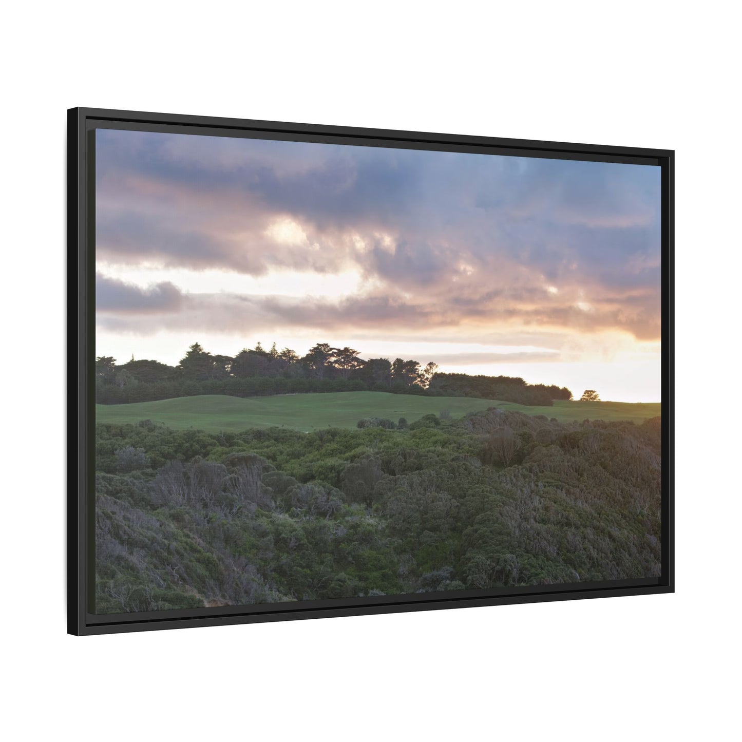 Winter Sunrise on the Mornington Peninsula [6268] | Framed Canvas