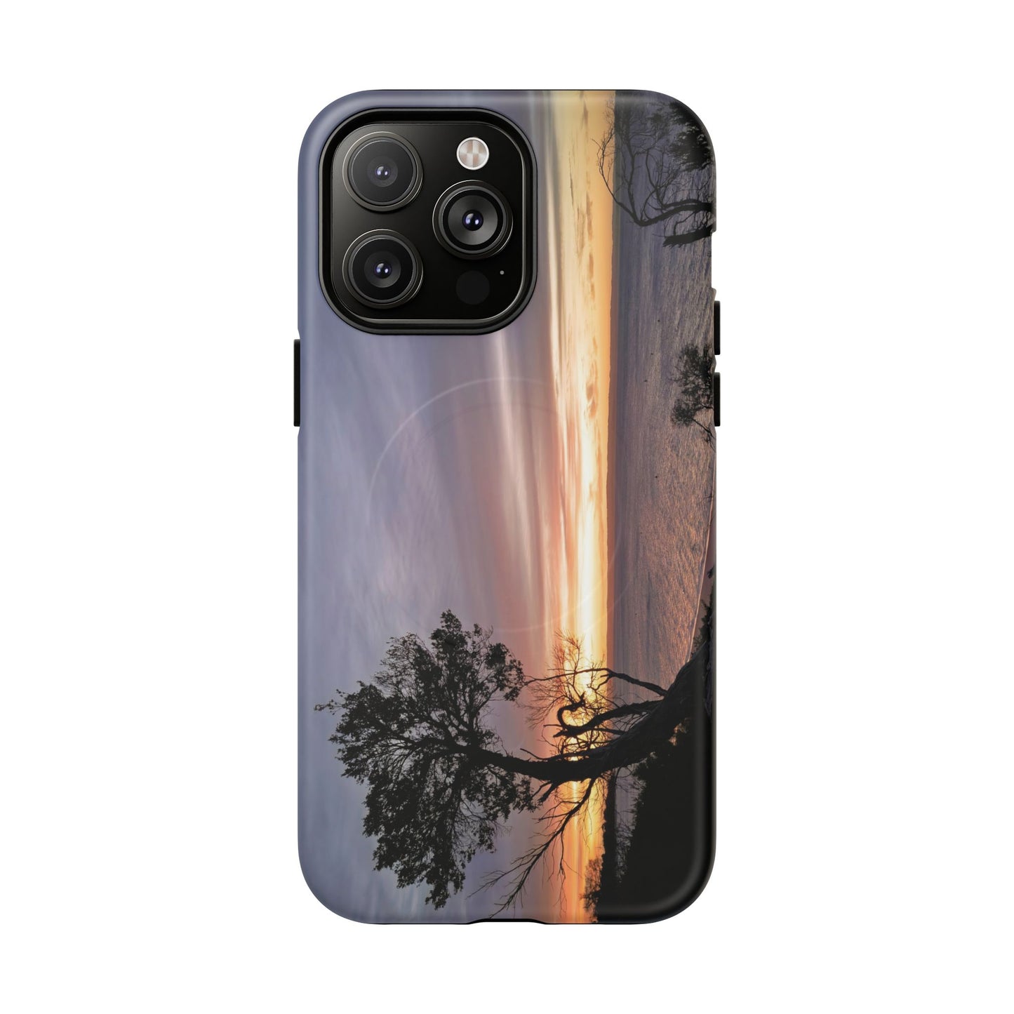 A Tranquil Evening: The Sunset Over Cowes - Tough Magnetic Cases