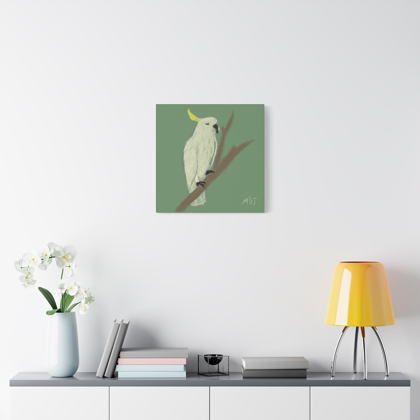 Cockatoo Charm - Canvas Print