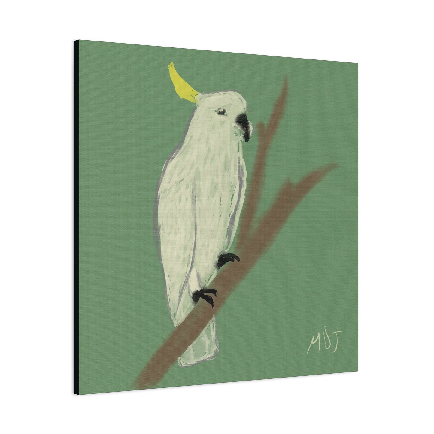 Cockatoo Charm - Canvas Print