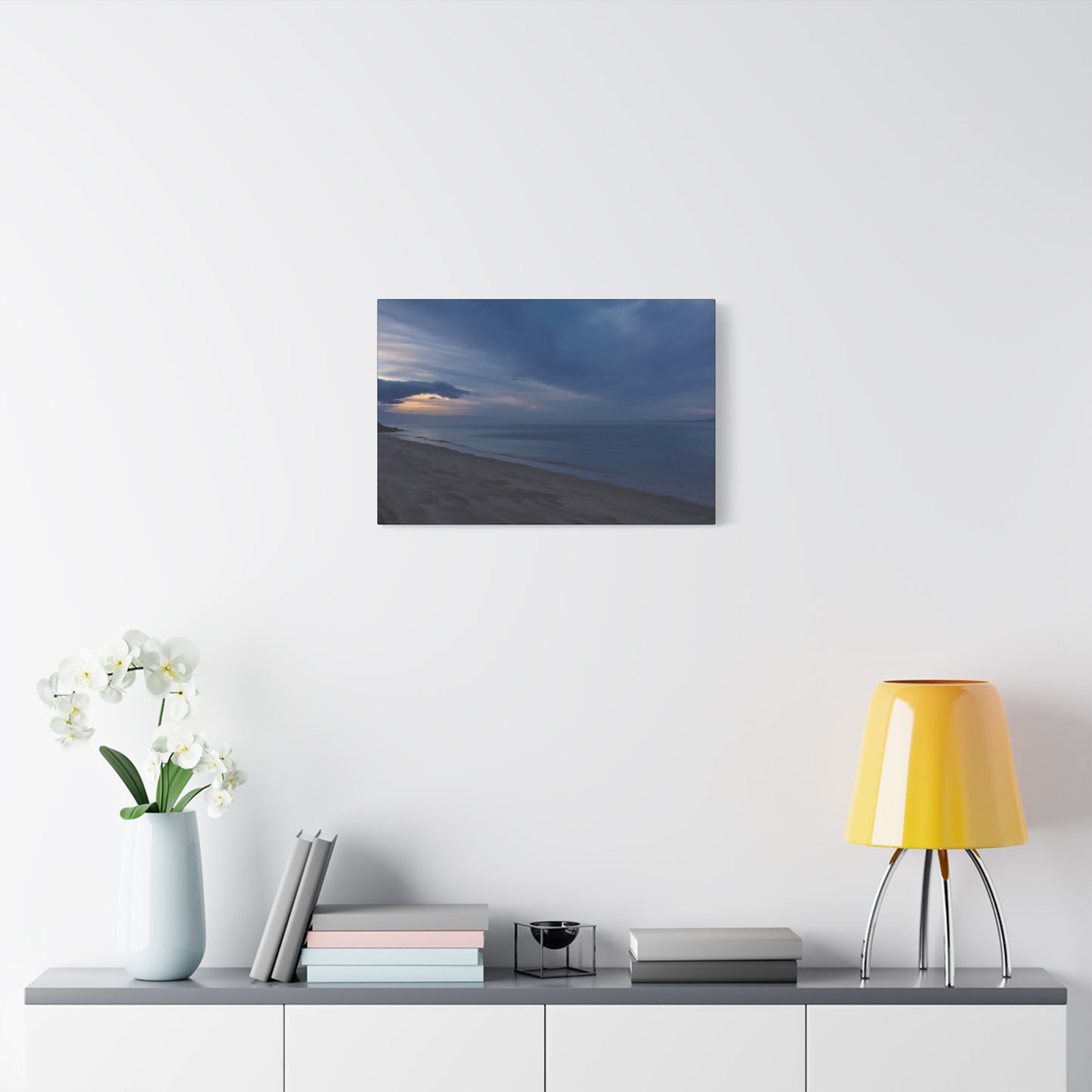 Winter Dawn at Waterloo Beach [6707] | Stretched Canvas