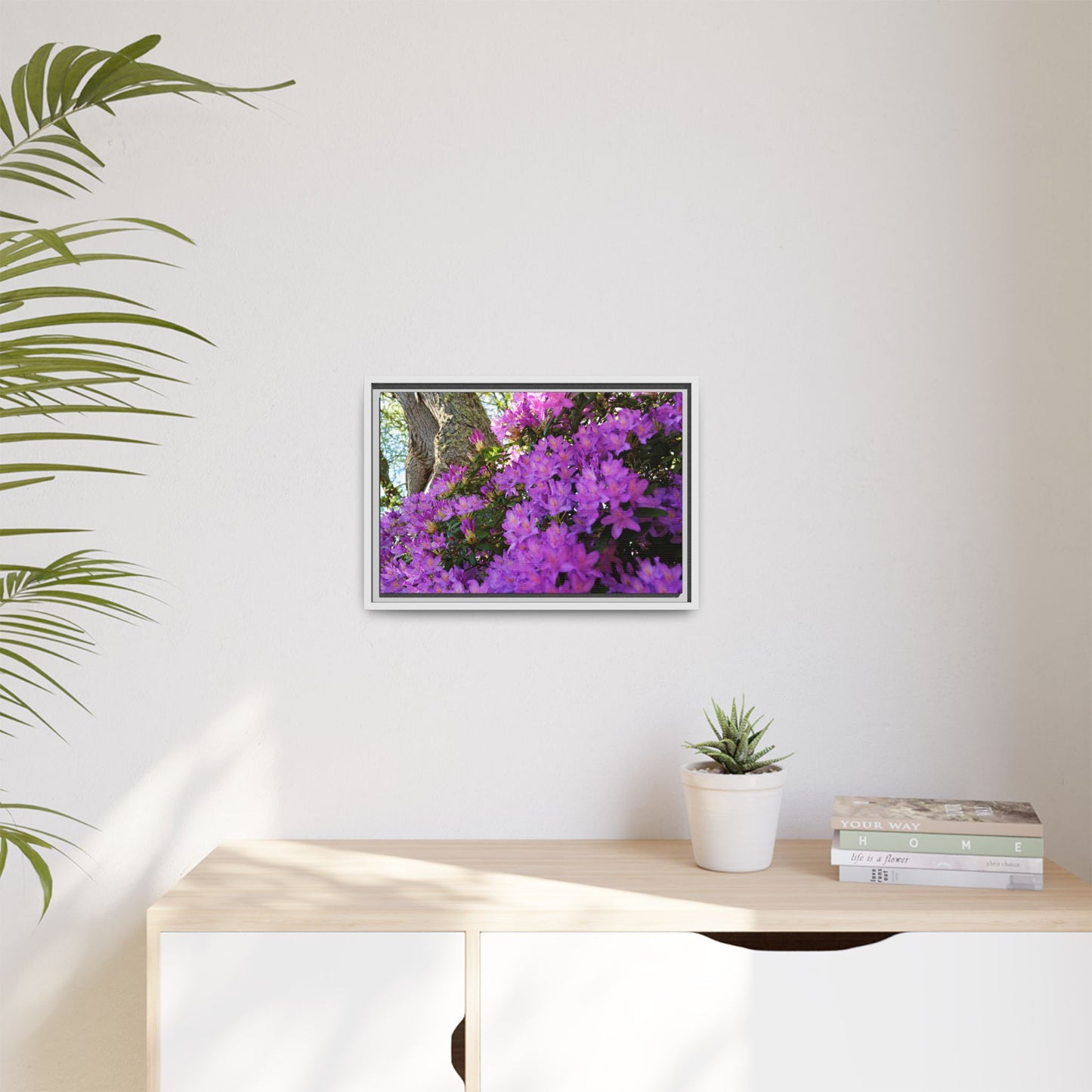 Azaleas in Bloom [3011] | Framed Canvas