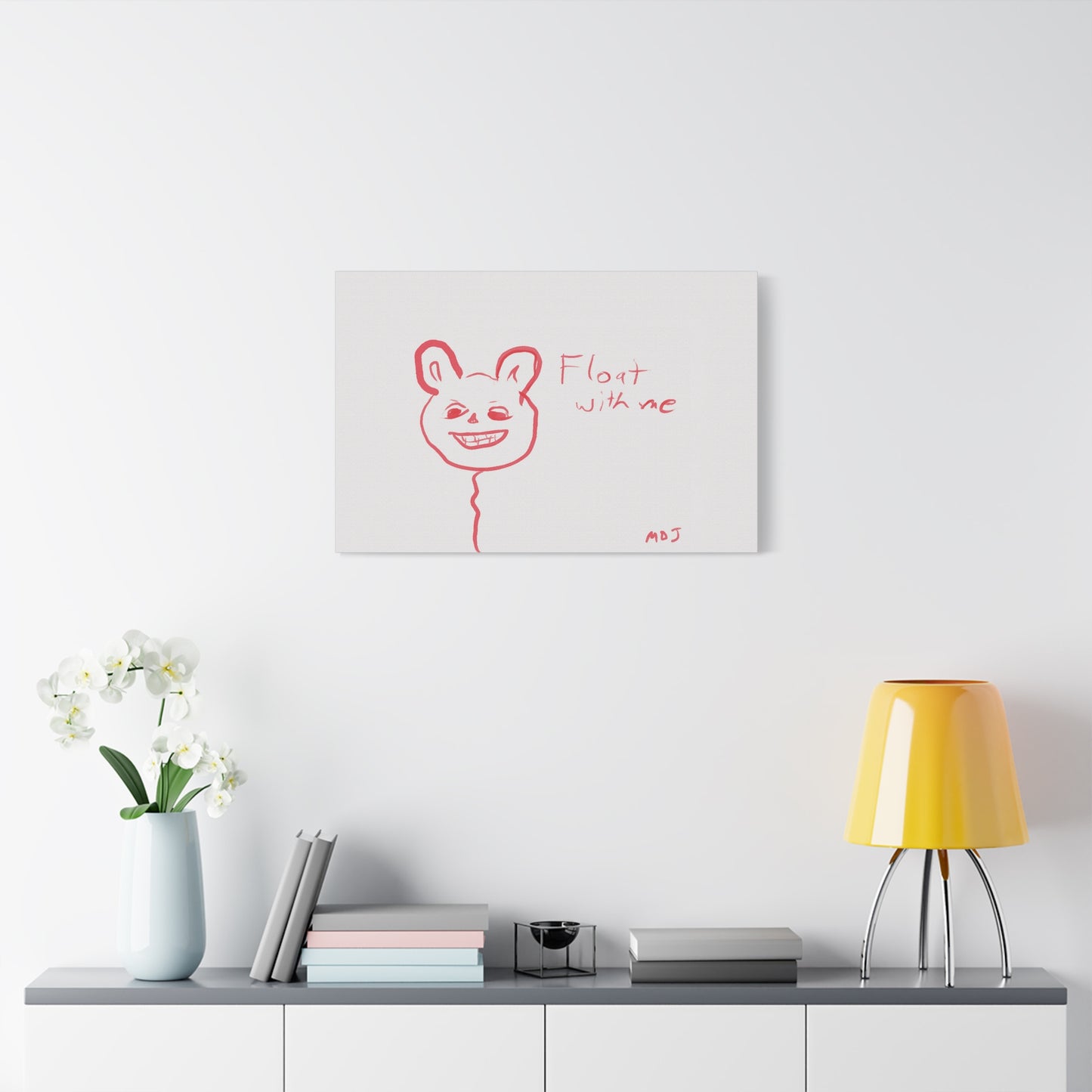 Float with Me - Canvas Print