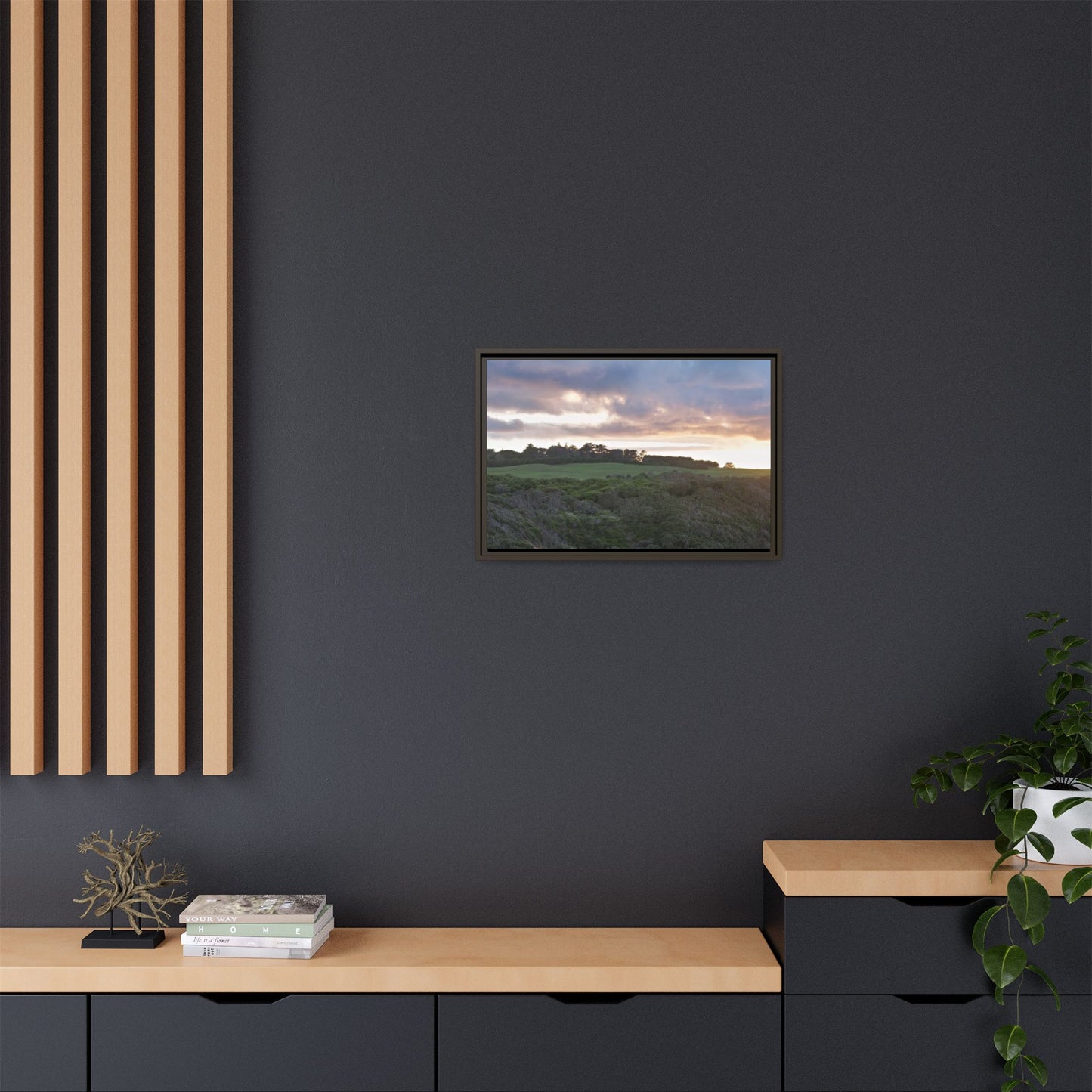 Winter Sunrise on the Mornington Peninsula [6268] | Framed Canvas