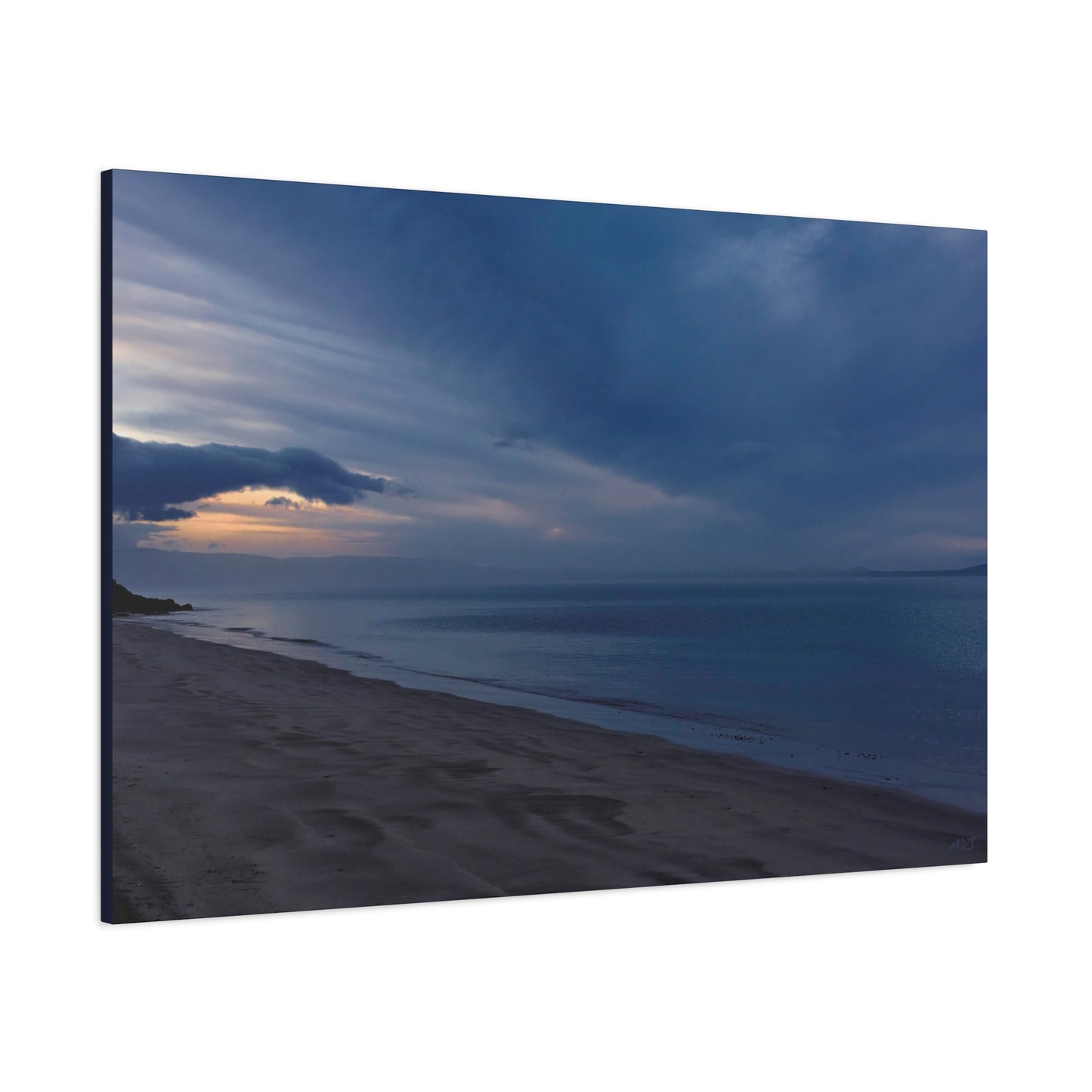 Winter Dawn at Waterloo Beach [6707] | Stretched Canvas