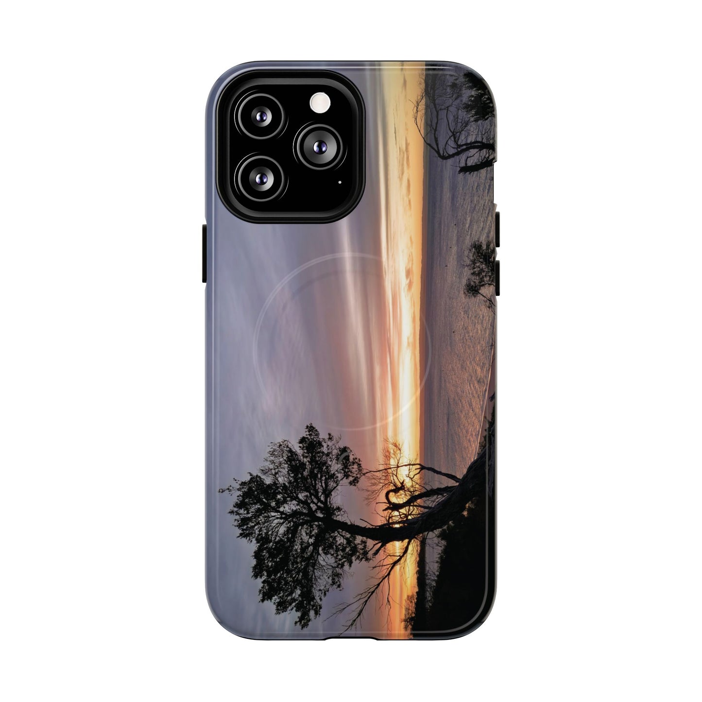 A Tranquil Evening: The Sunset Over Cowes - Tough Magnetic Cases