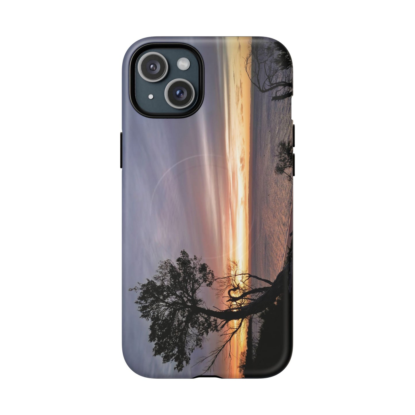 A Tranquil Evening: The Sunset Over Cowes - Tough Magnetic Cases