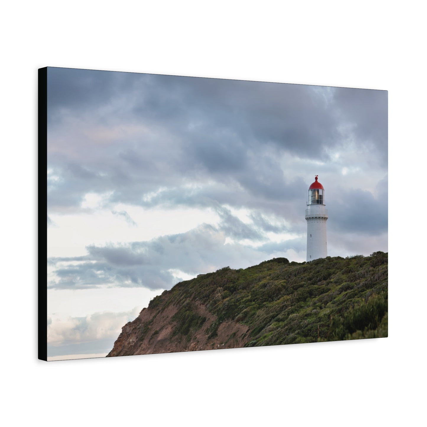 Cape Schank Lighthouse on a Winter Morning 6287 - Thick Matte Canvas Print