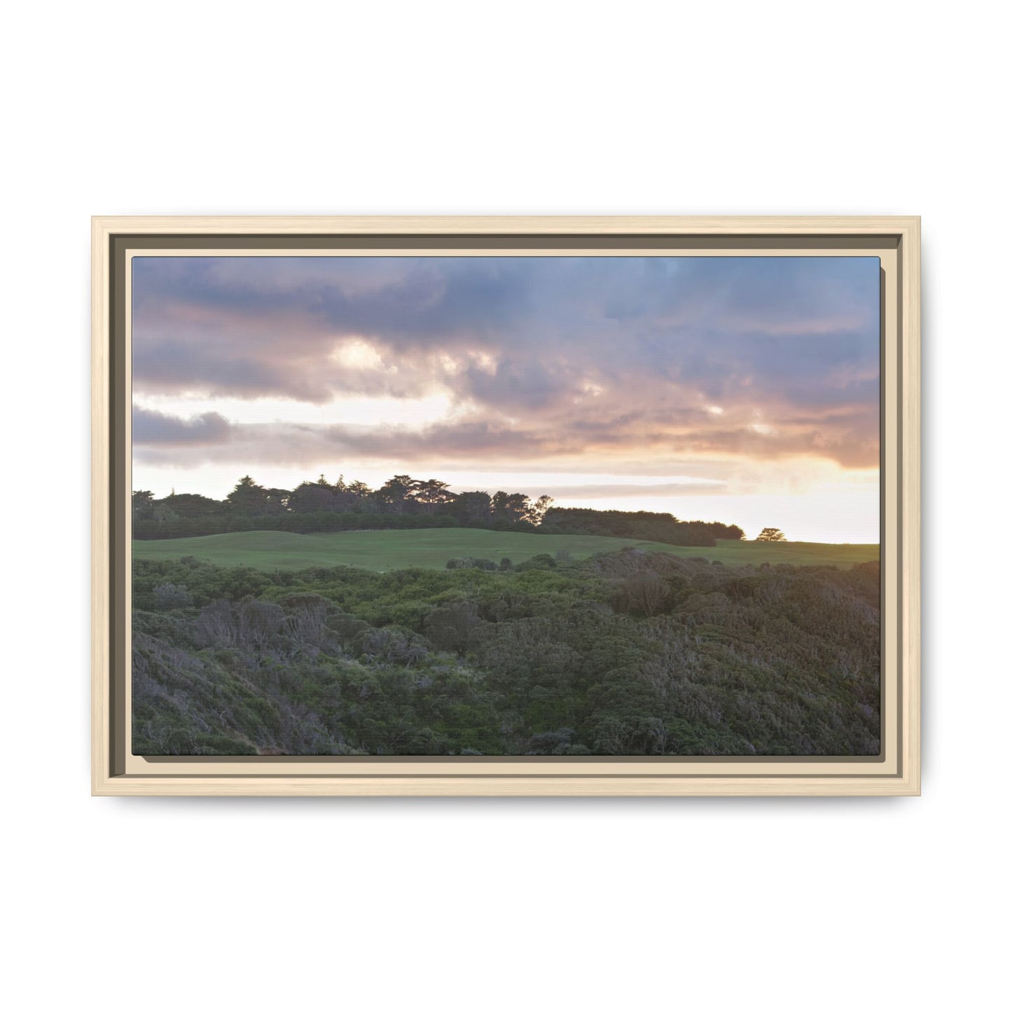 Winter Sunrise on the Mornington Peninsula [6268] | Framed Canvas