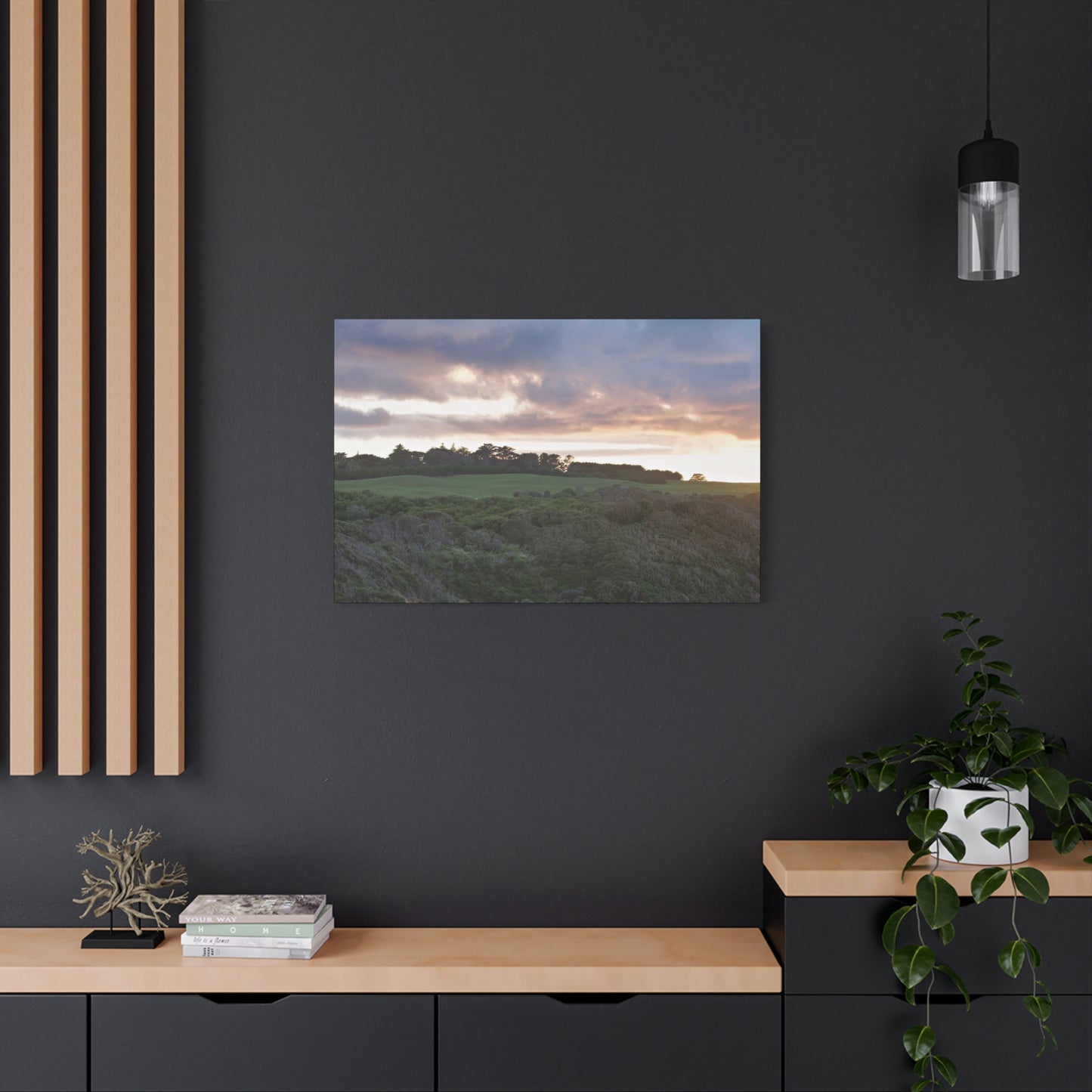 Winter Sunrise on the Mornington Peninsula 6268 - Thick Matte Canvas Print