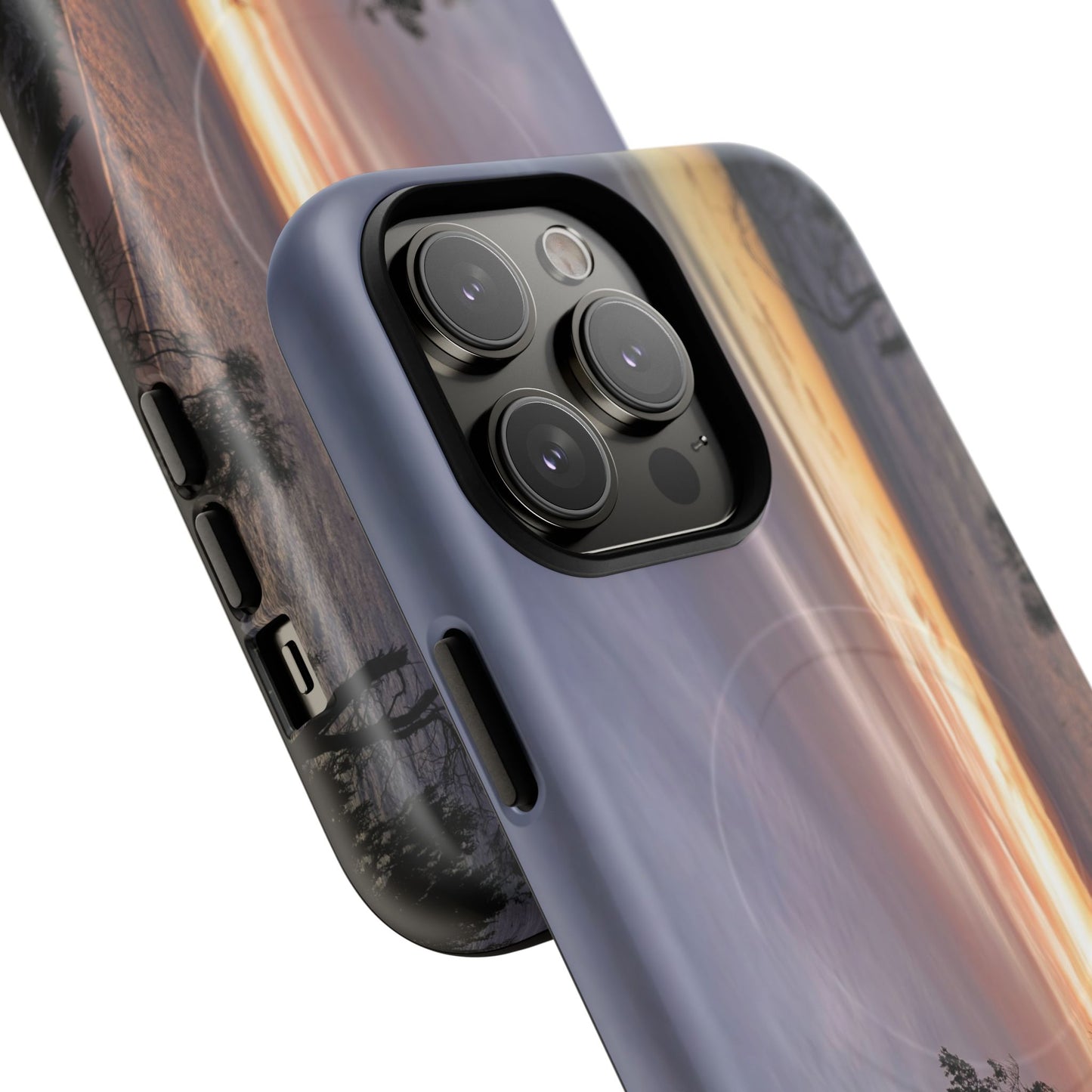 A Tranquil Evening: The Sunset Over Cowes - Tough Magnetic Cases