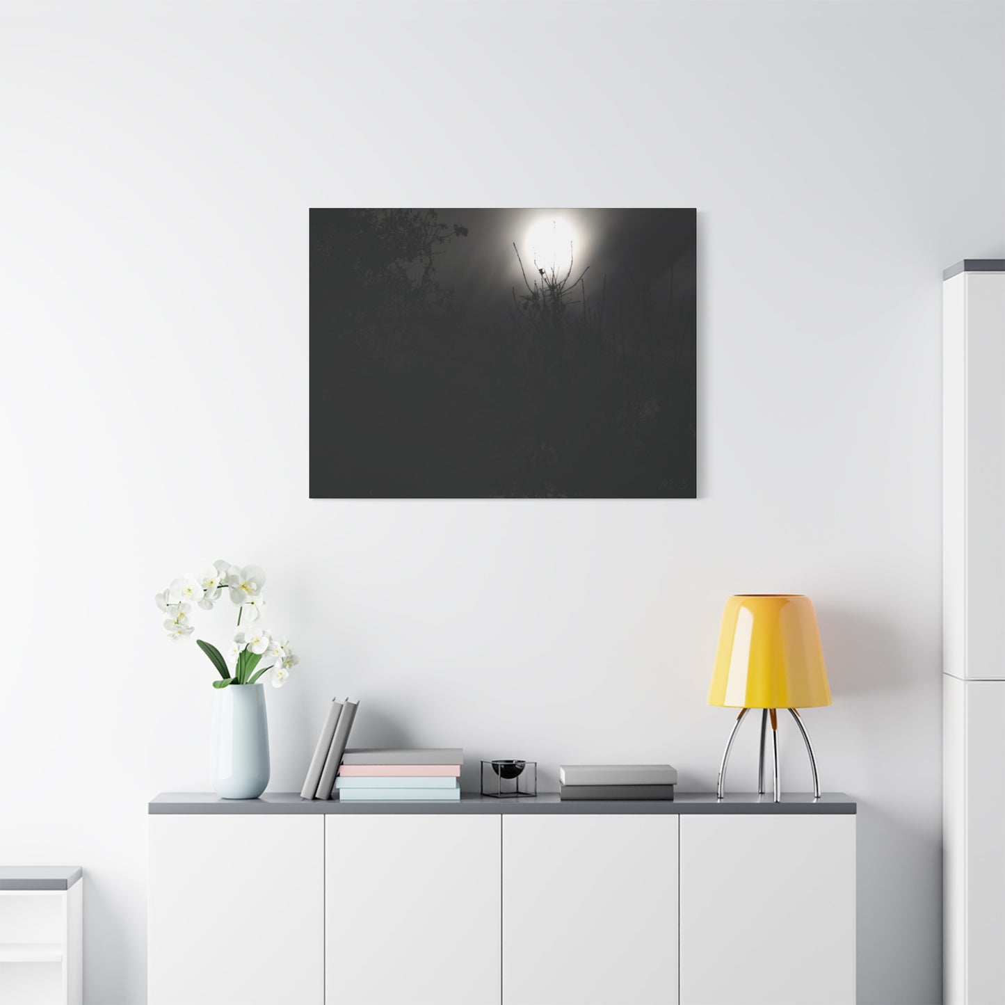 A Dance of Shadows Beneath the Moonlight [28] | Stretched Canvas